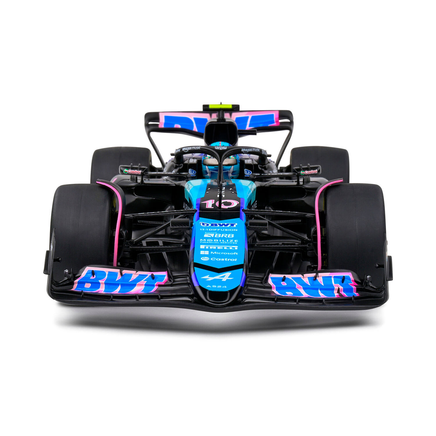 (2024) F1 Miniatura Alpine A524 Pierre Gasly Mônaco 1:18