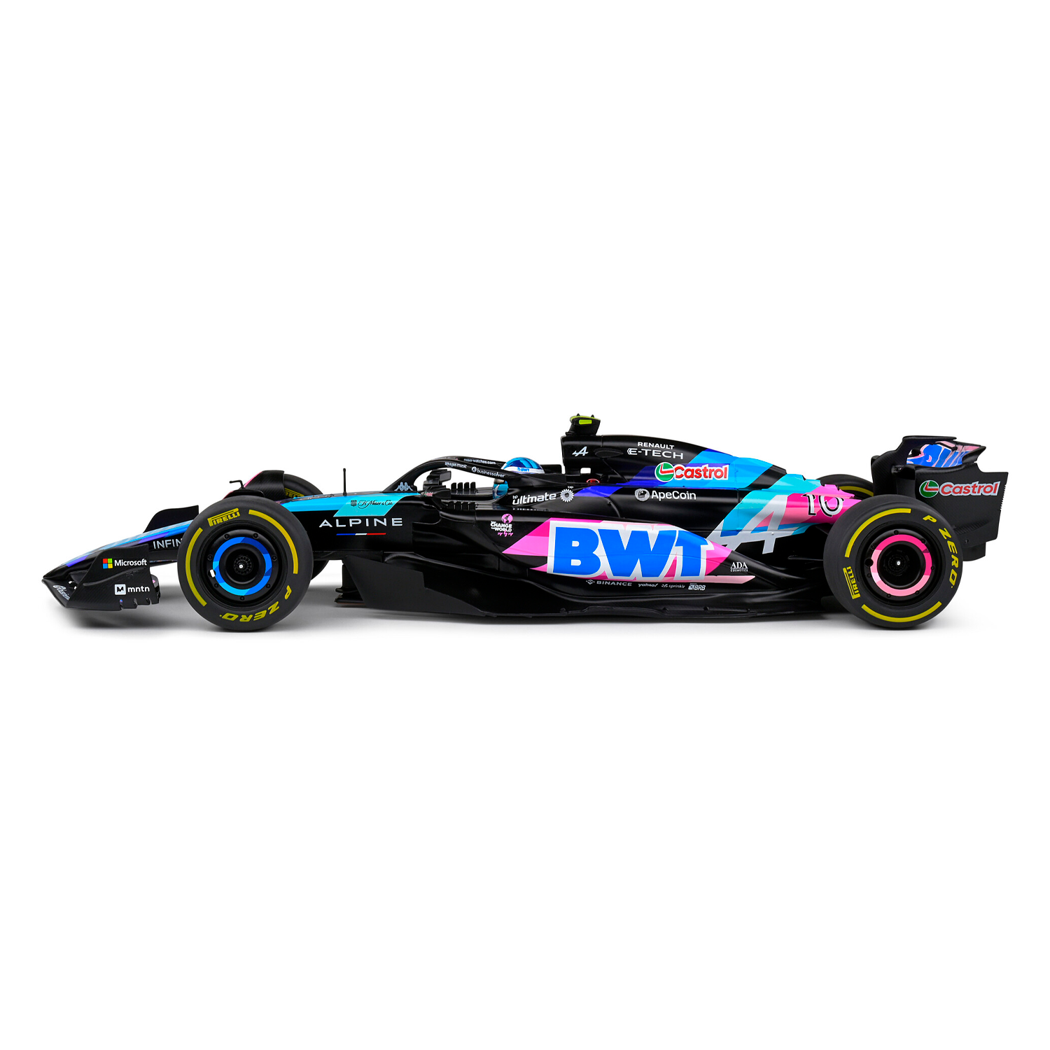 (2024) F1 Miniatura Alpine A524 Pierre Gasly Mônaco 1:18