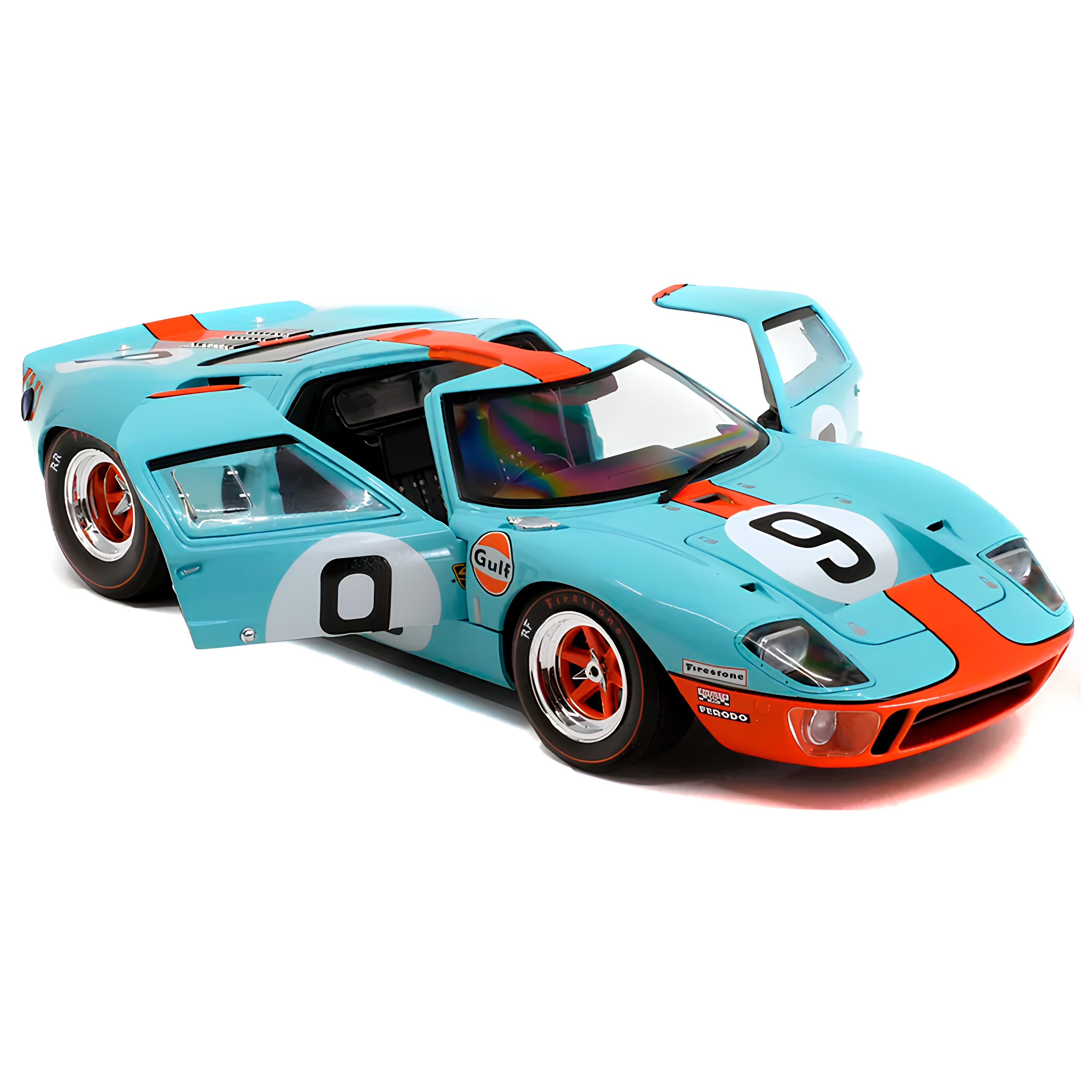 (1968) 24h Le Mans Miniatura Ford GT40 1:18