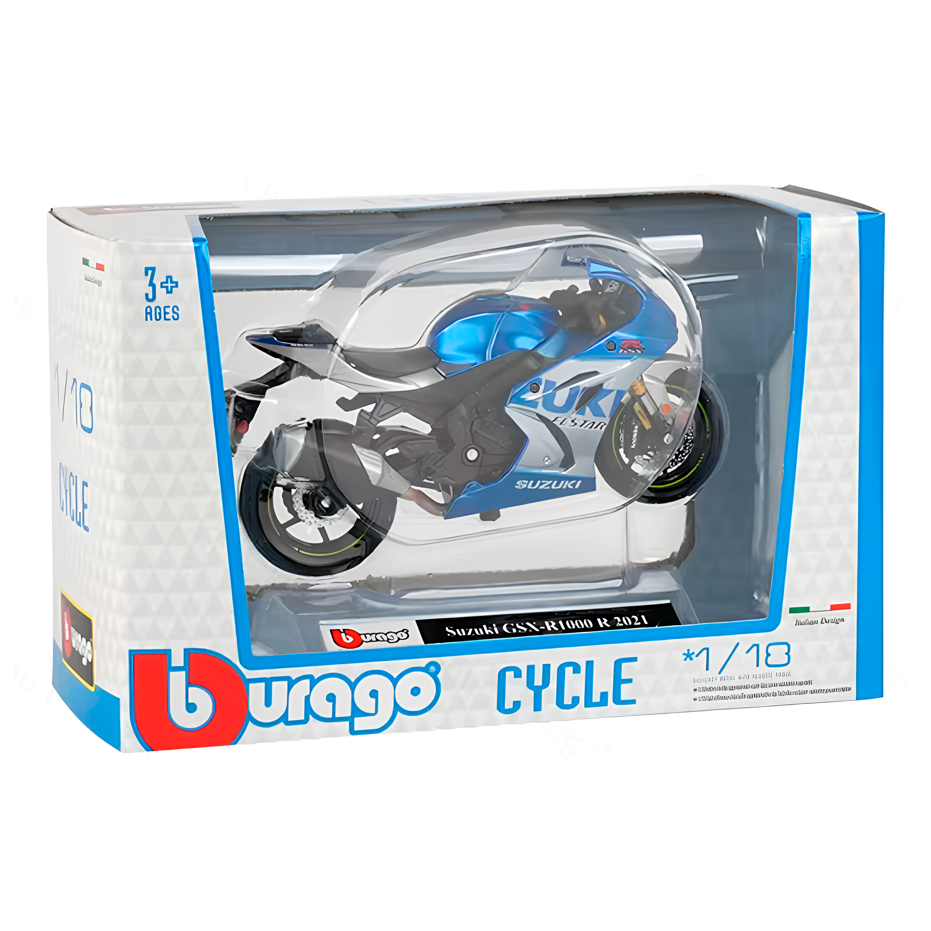 Miniatura Suzuki GSX R1000 2021 1:18