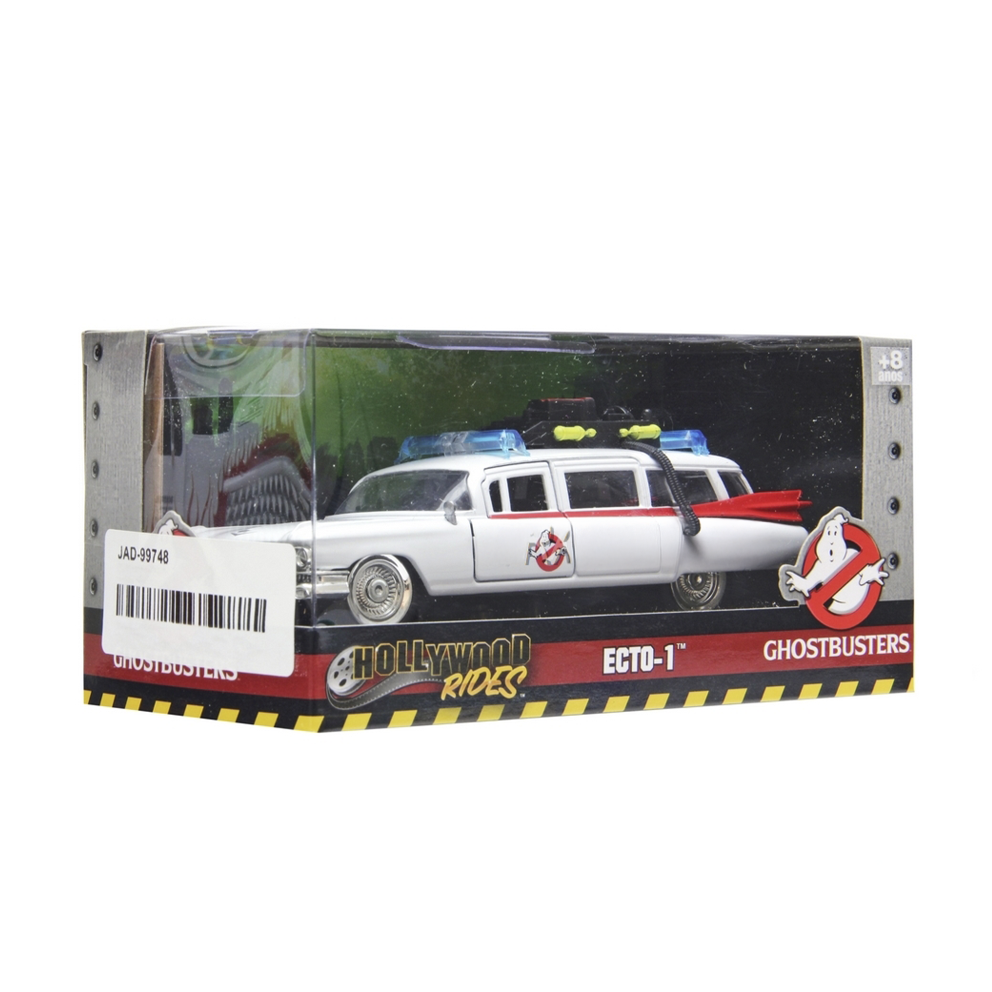 Miniatura Cadillac 1959 Ecto-1 Ghostbusters Caça Fantasmas 1:32