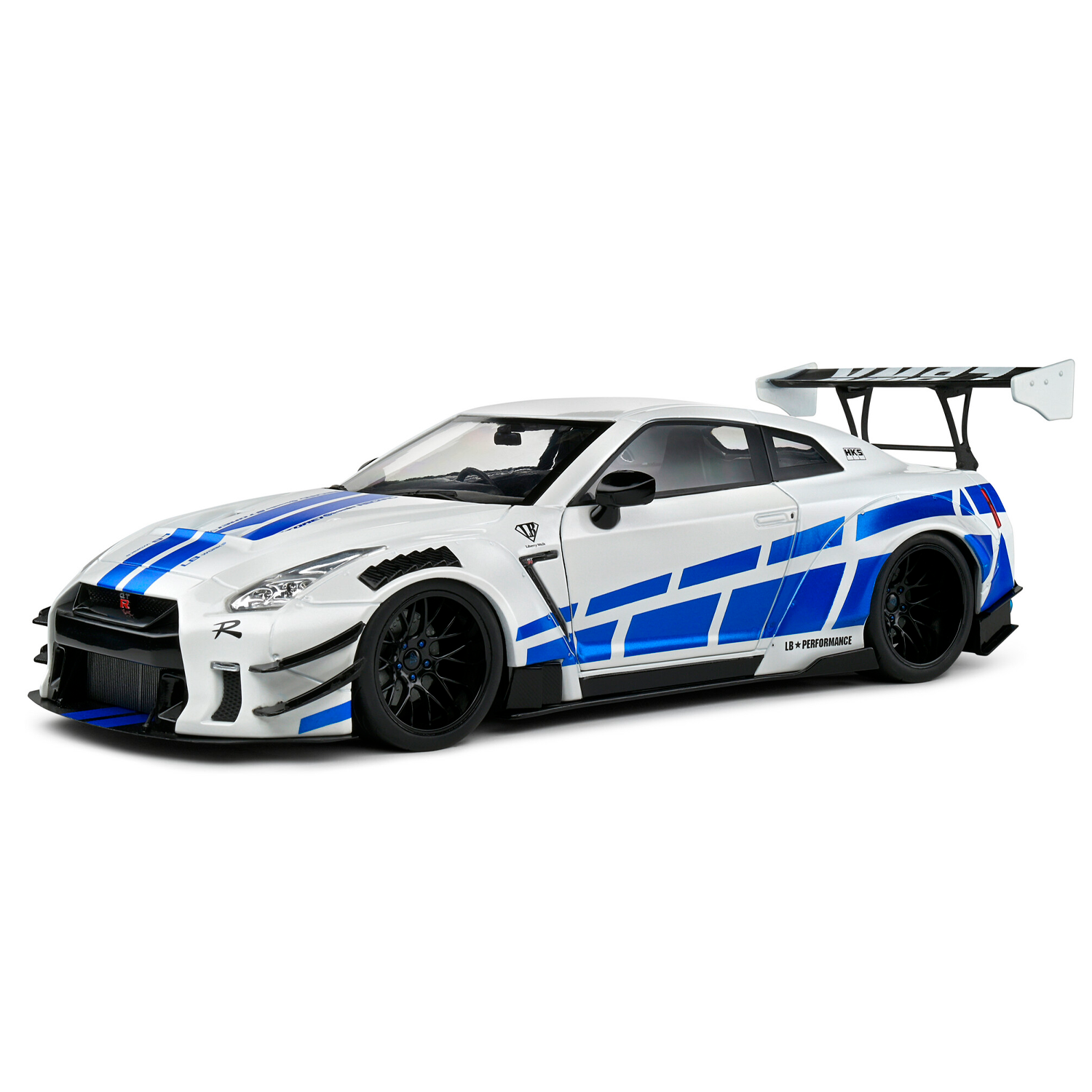 2024) Miniatura Nissan GT-R R35 Liberty Walk 2.0 1:18