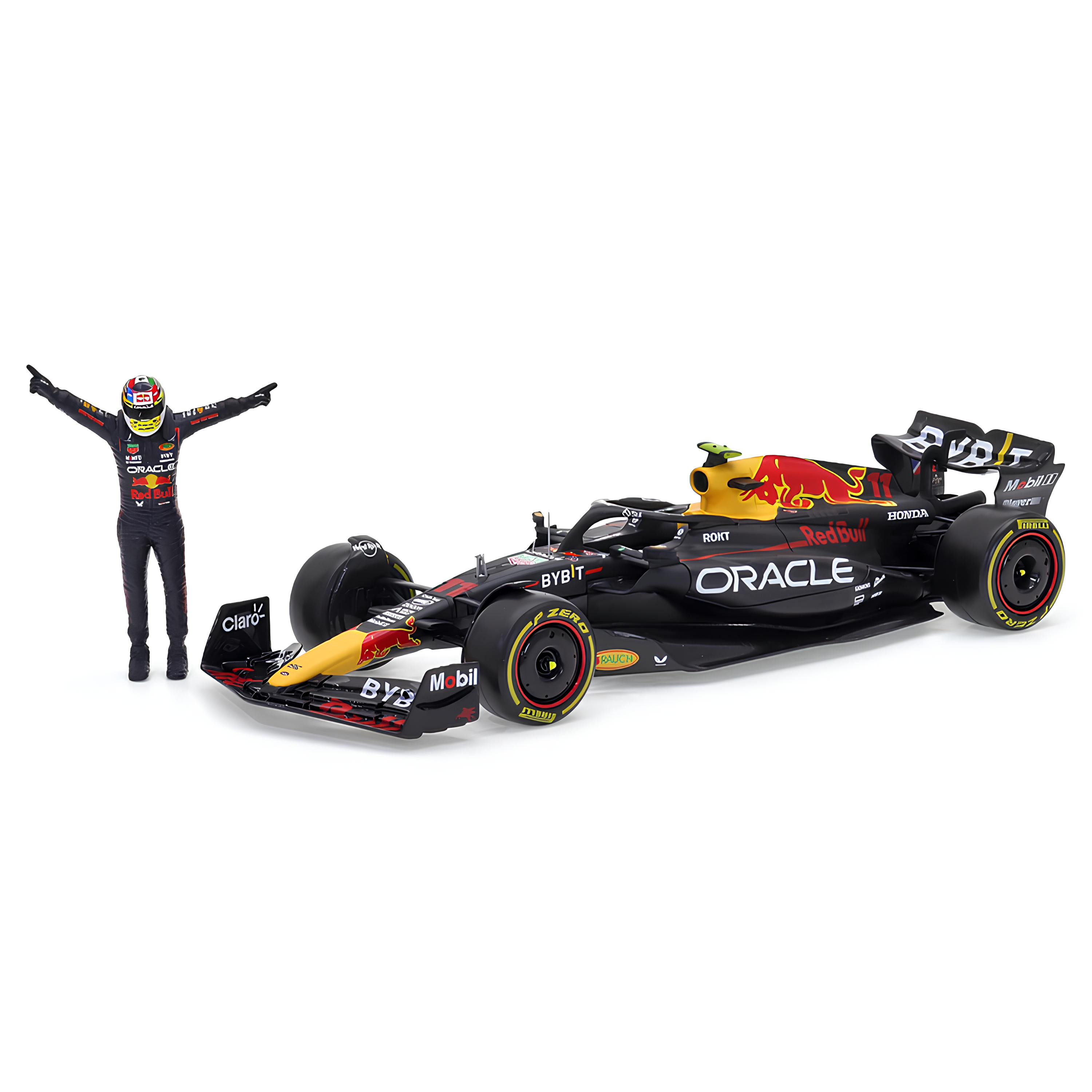 (2023) F1 Miniatura Red Bull Racing RB19 #11 Sergio Pérez 1:24 + Piloto