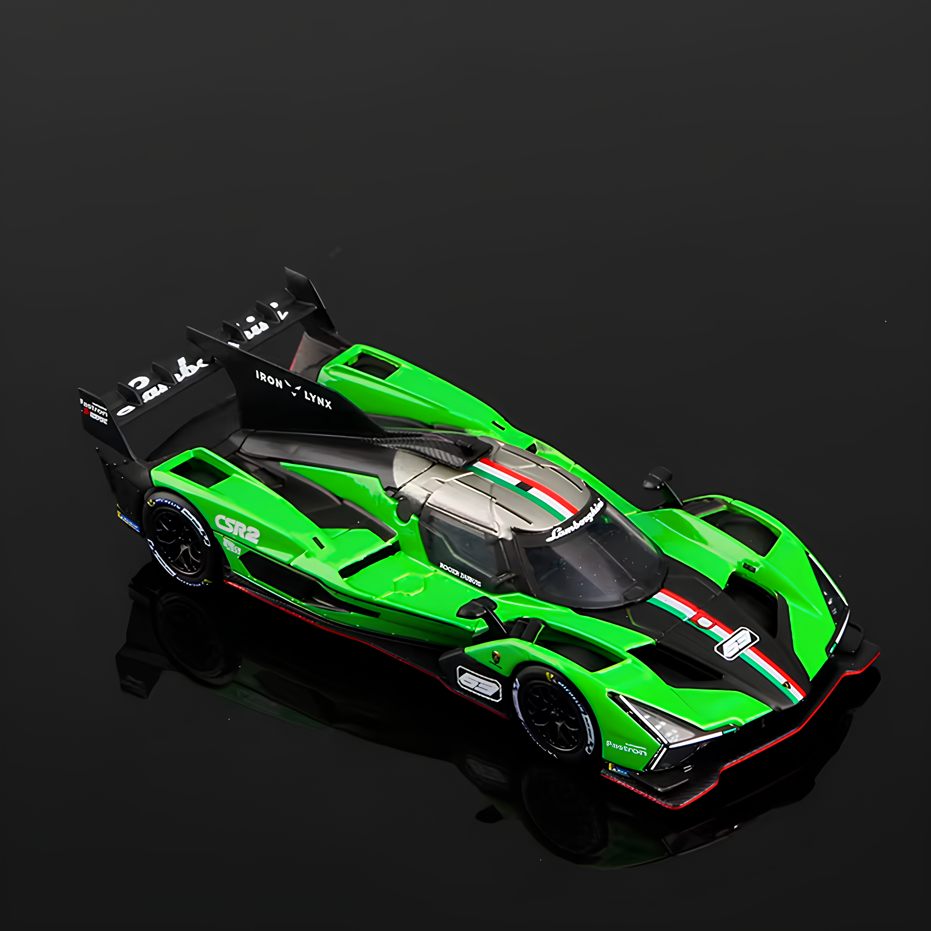 (2024) 24h Le Mans Miniatura Lamborghini SC63 1:43