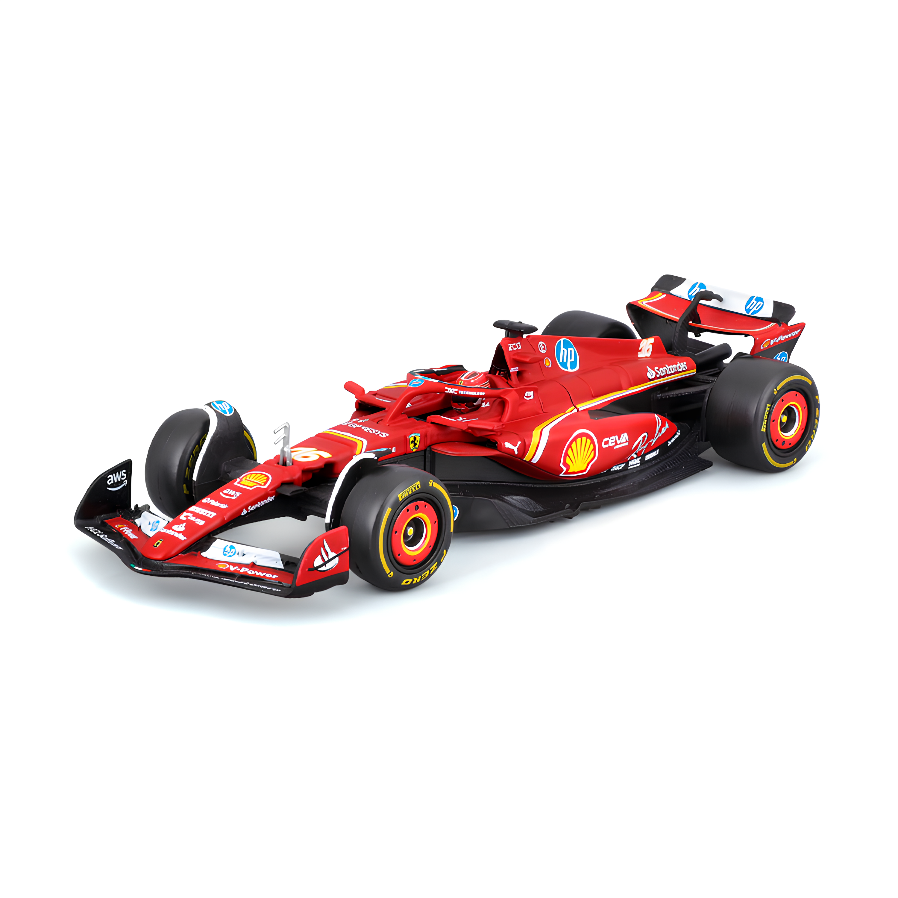 (2024) F1 Miniatura Scuderia Ferrari SF-24 #16 Charles Leclerc 1:43