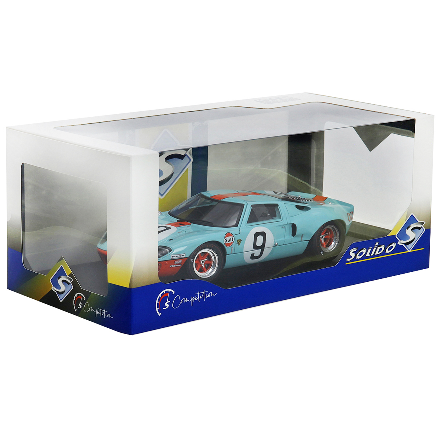 (1968) 24h Le Mans Miniatura Ford GT40 1:18