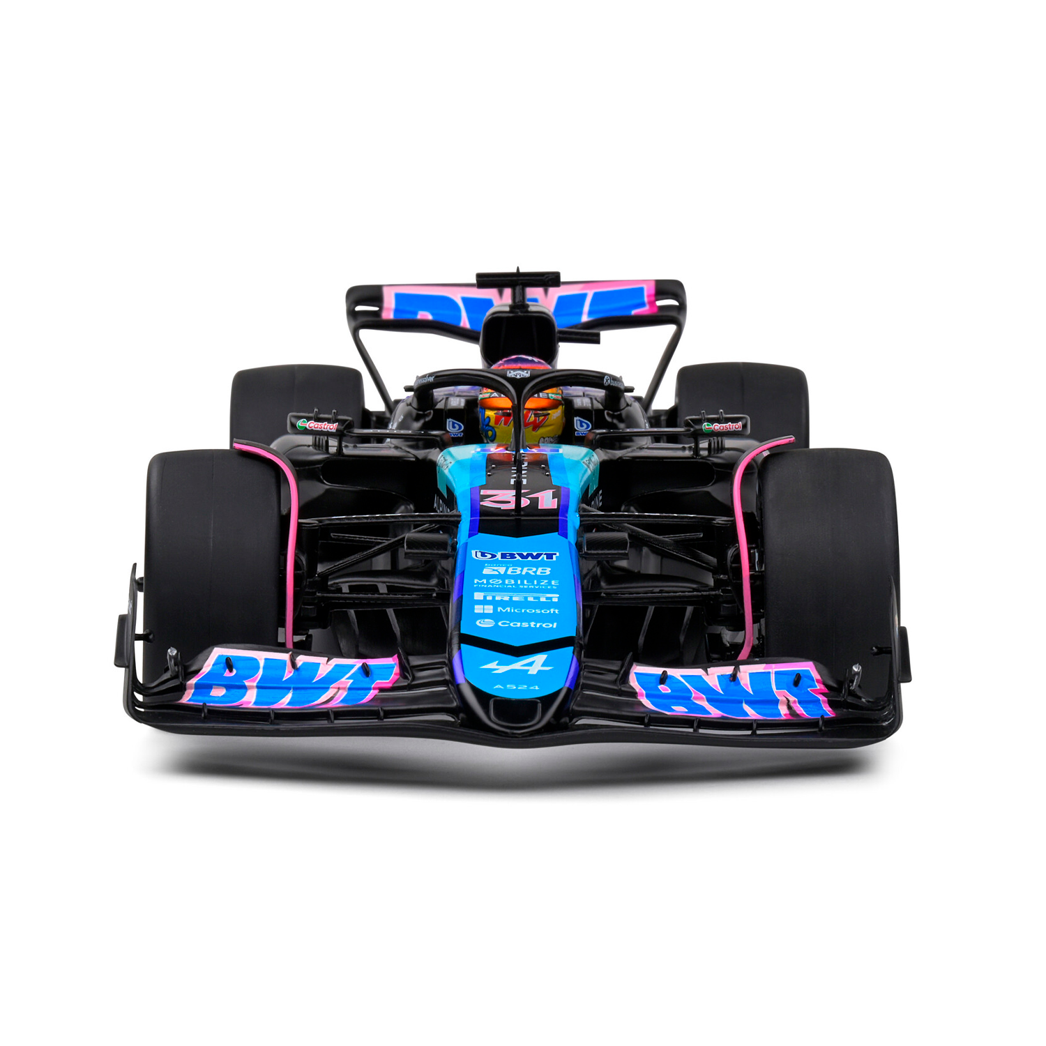 (2024) F1 Miniatura Alpine A524 Miami Esteban Ocon 1:18