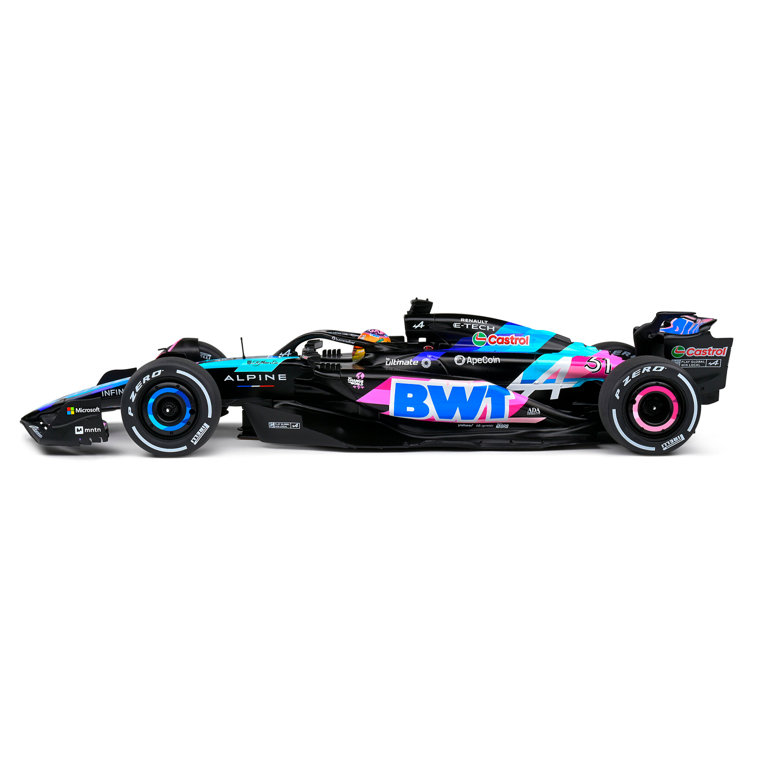 (2024) F1 Miniatura Alpine A524 Miami Esteban Ocon 1:18