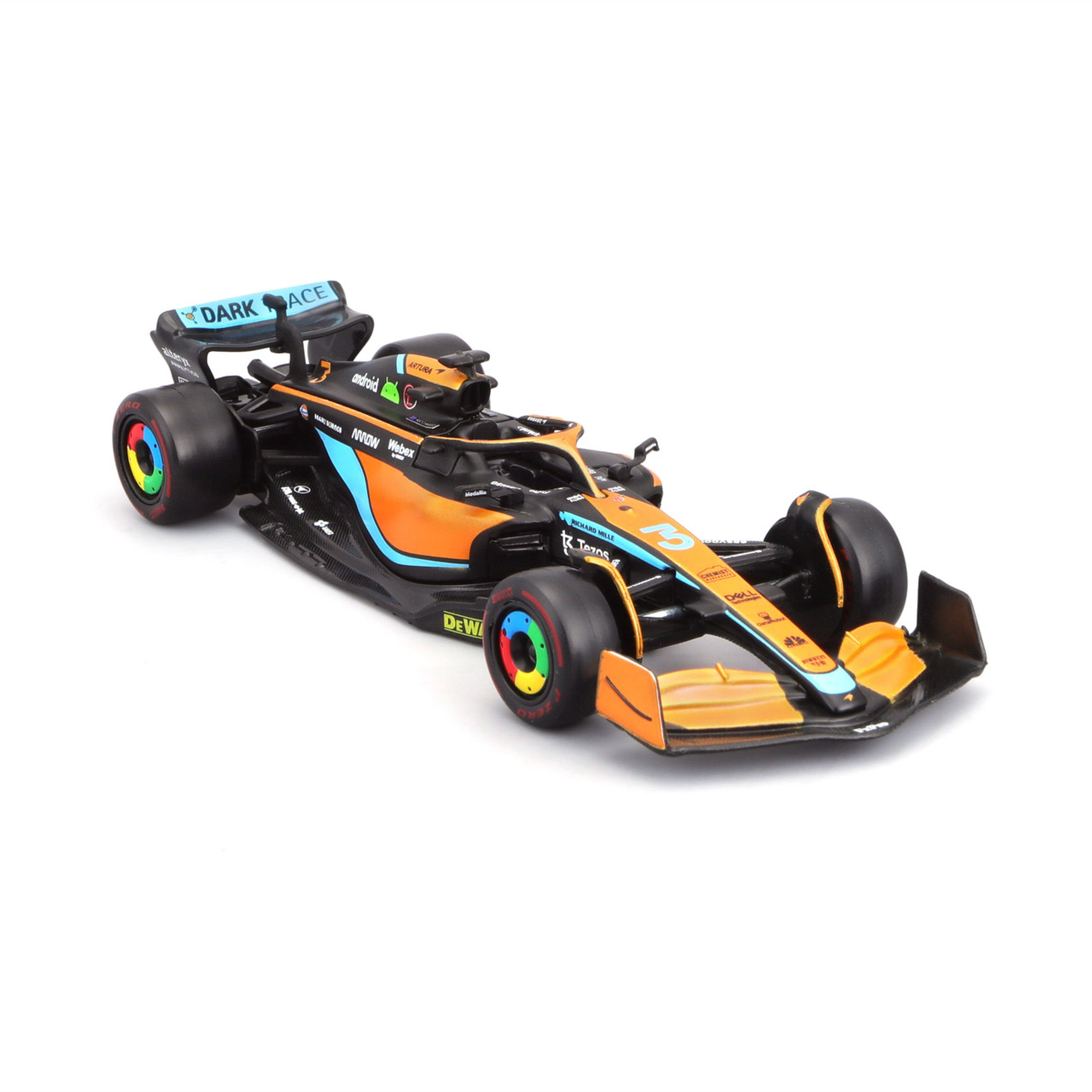 Fórmula 1 Miniatura F1 Mclaren 3 Daniel Ricciardo