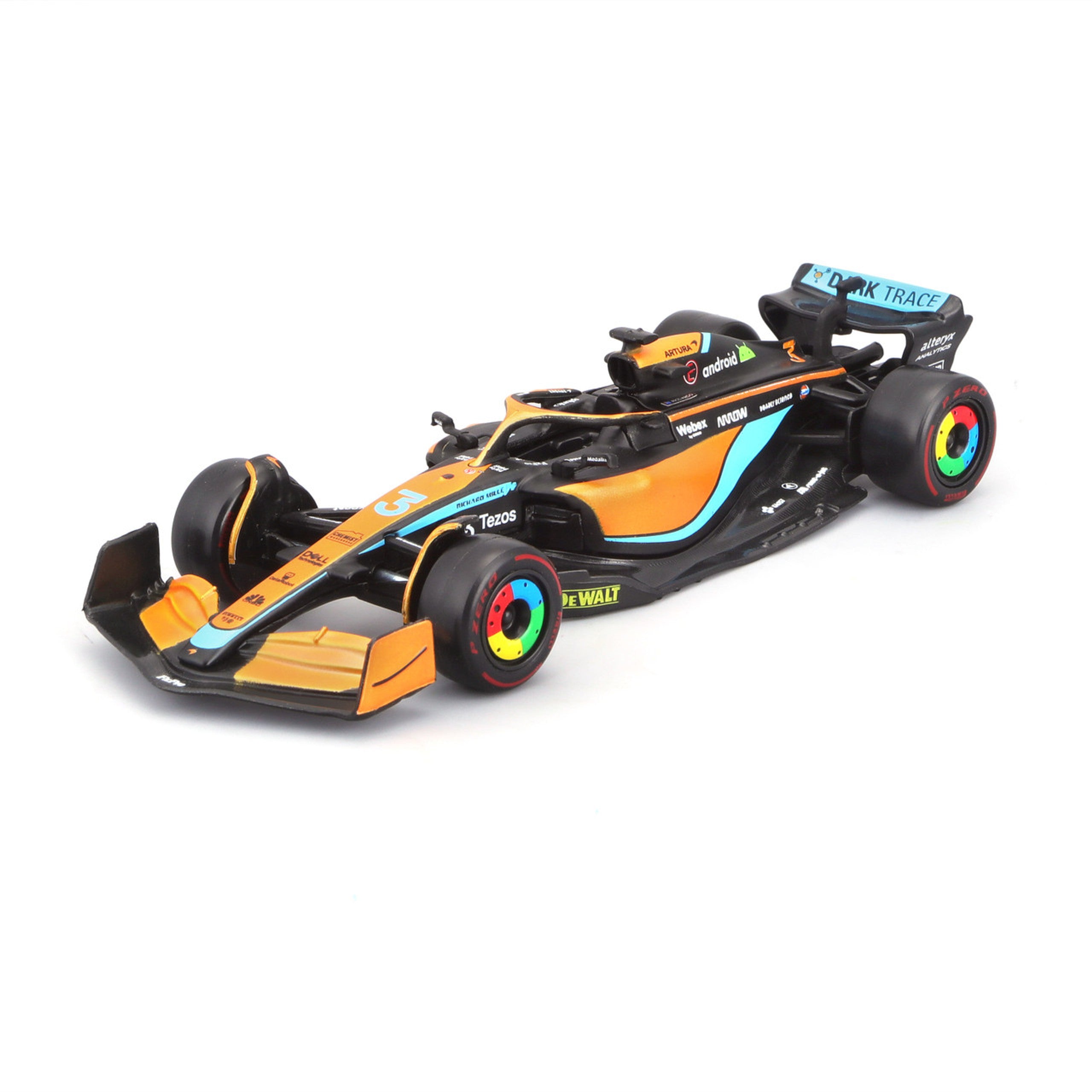 Fórmula 1 Miniatura F1 Mclaren 3 Daniel Ricciardo