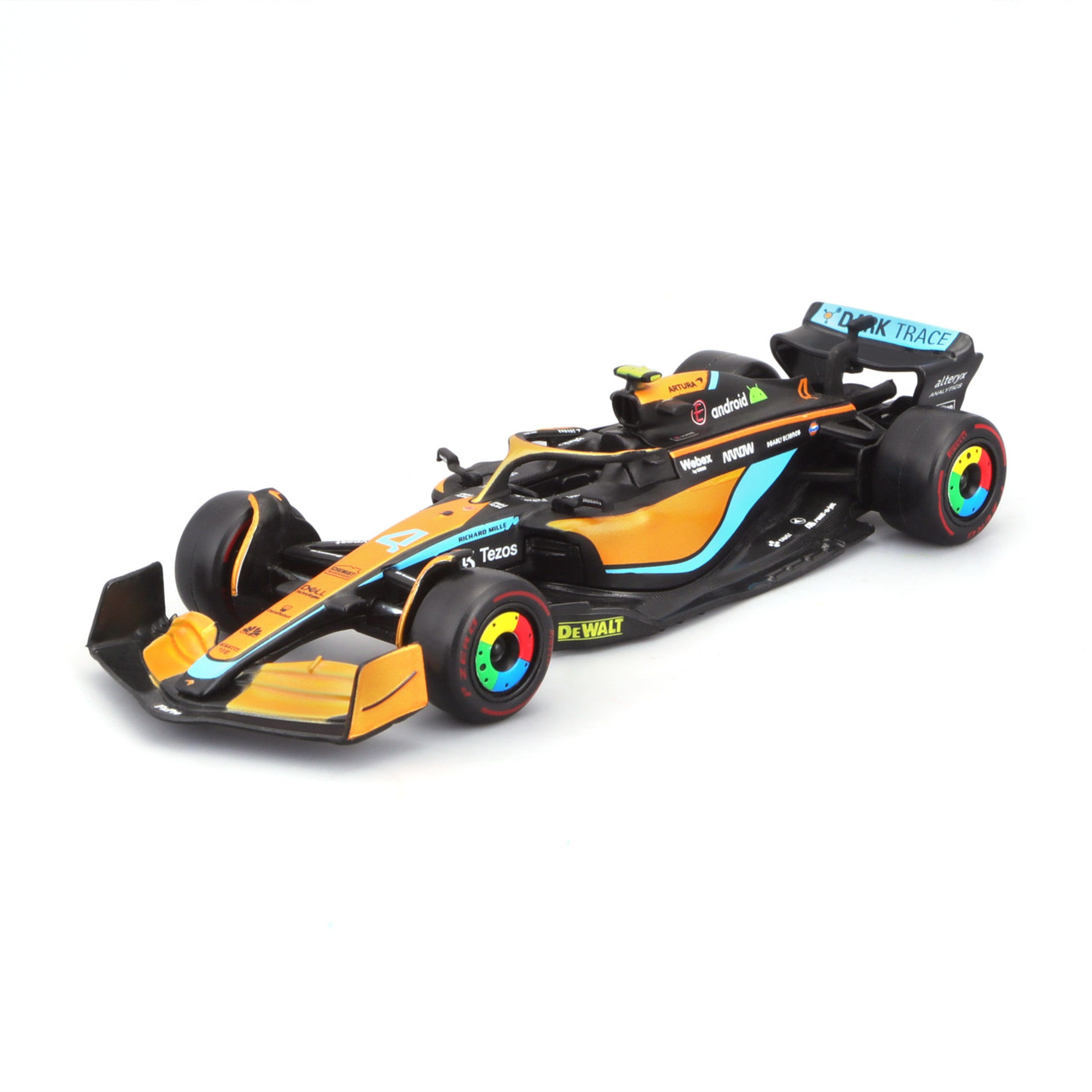 Fórmula 1 Miniatura F1 Mclaren 4 Lando Norris