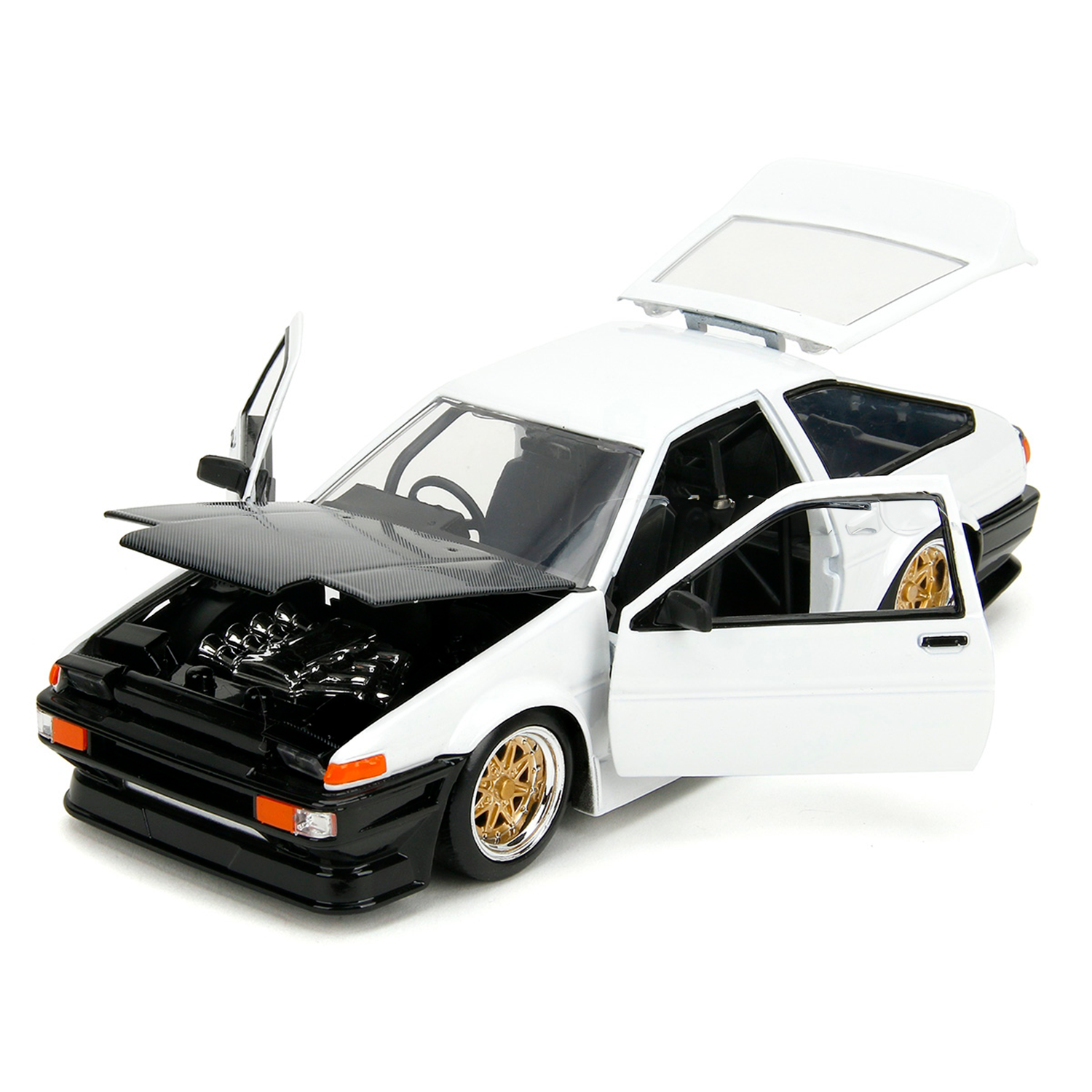 Miniatura Toyota Trueno 1986 AE86 1:24