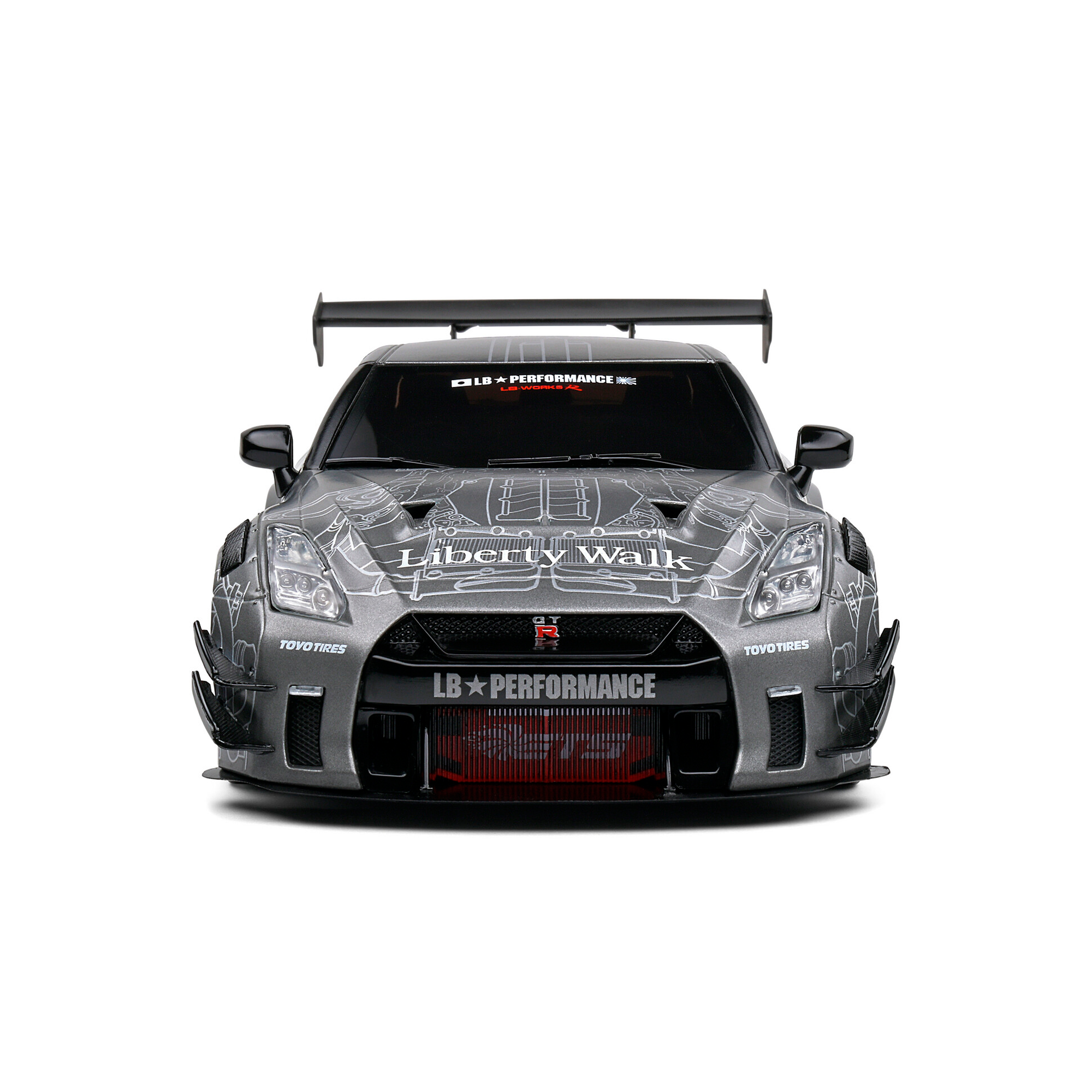 (2022) Miniatura Nissan GT-R (R35) Liberty Walk 2.0 1:18