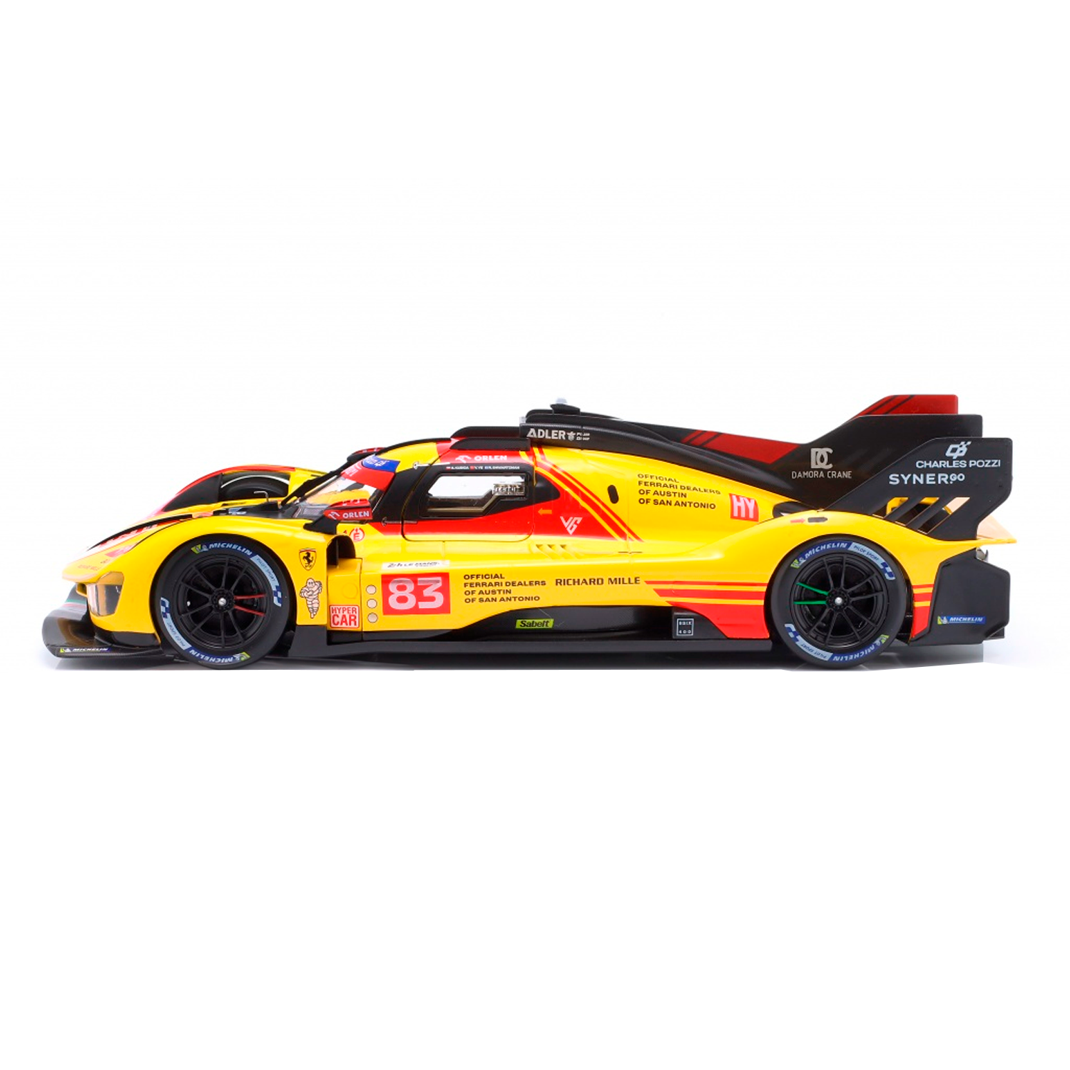 (2024) 24h Le Mans Miniatura Ferrari AF Corse #83 499P 1:18