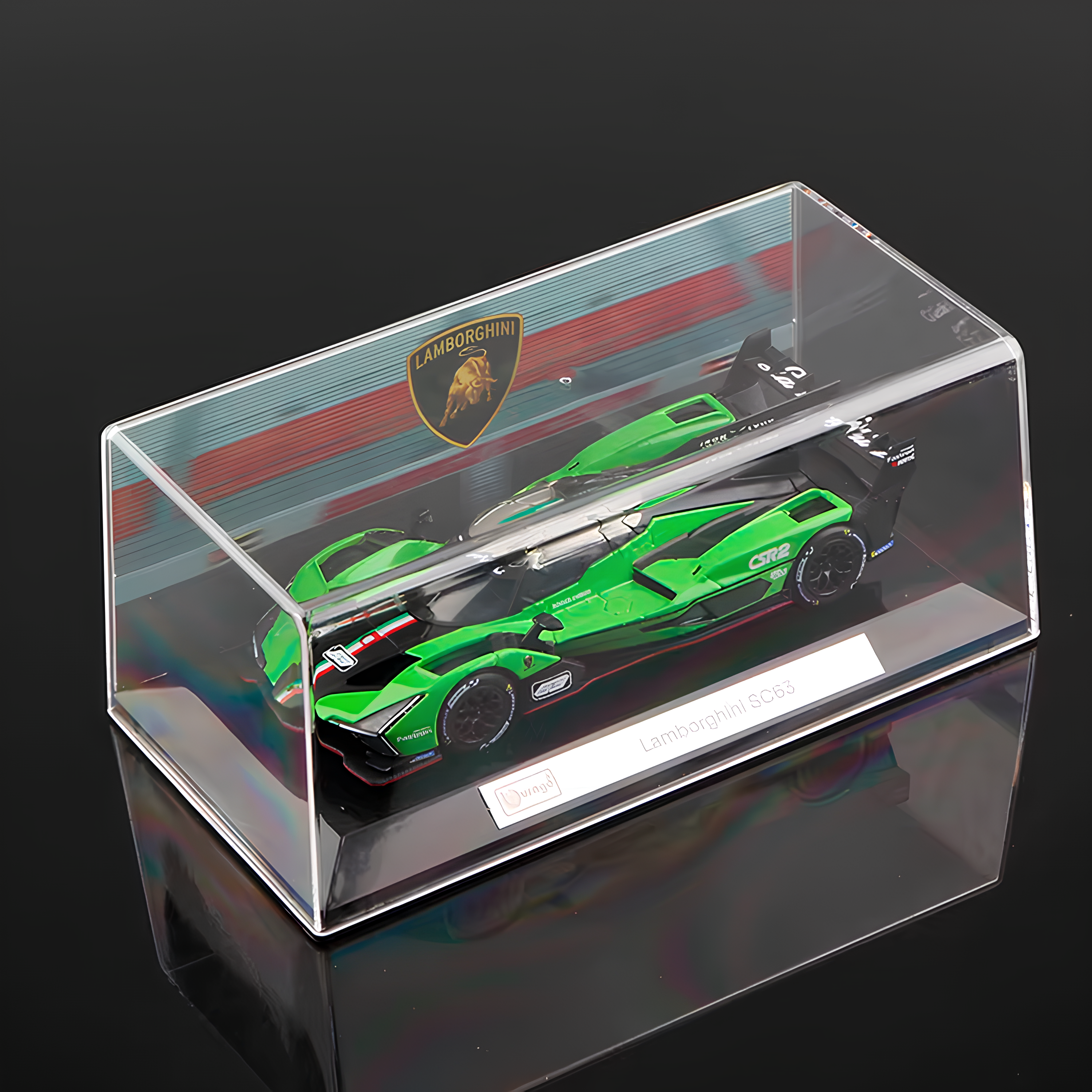 (2024) 24h Le Mans Miniatura Lamborghini SC63 1:43