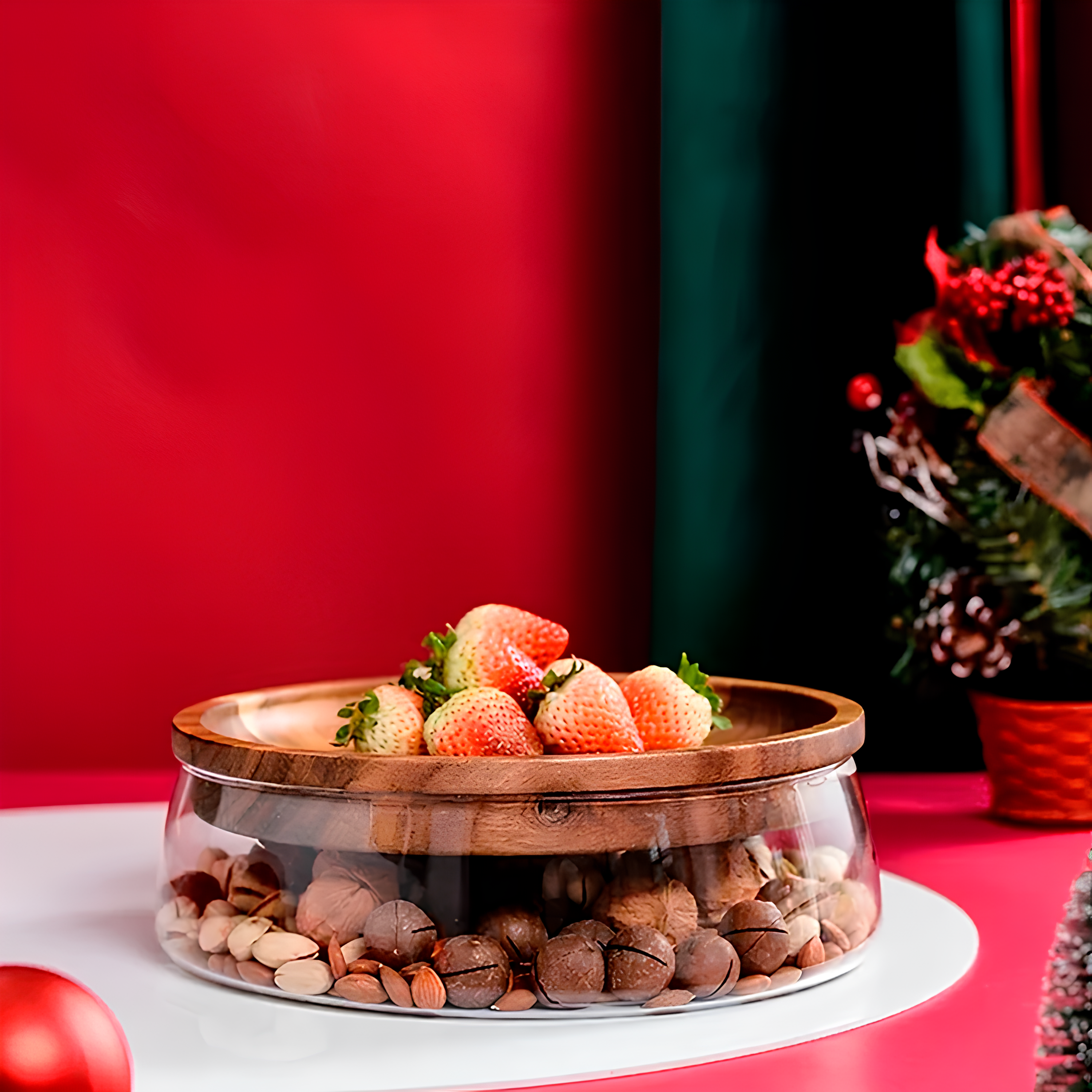 Tigela Armazenador de Alimentos Vidro