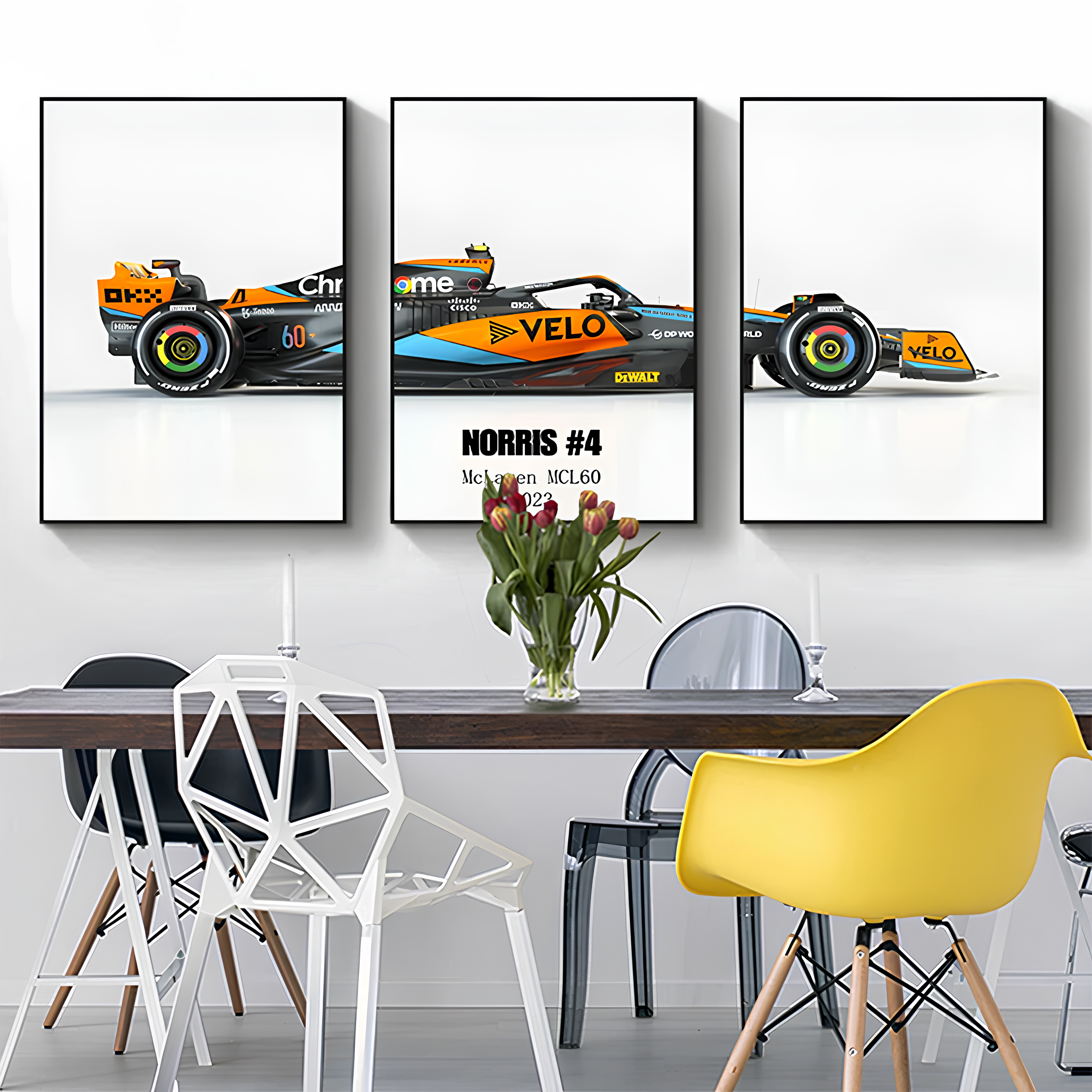Pôster / Quadro Decorativo Fórmula 1 McLaren MCL60 #4