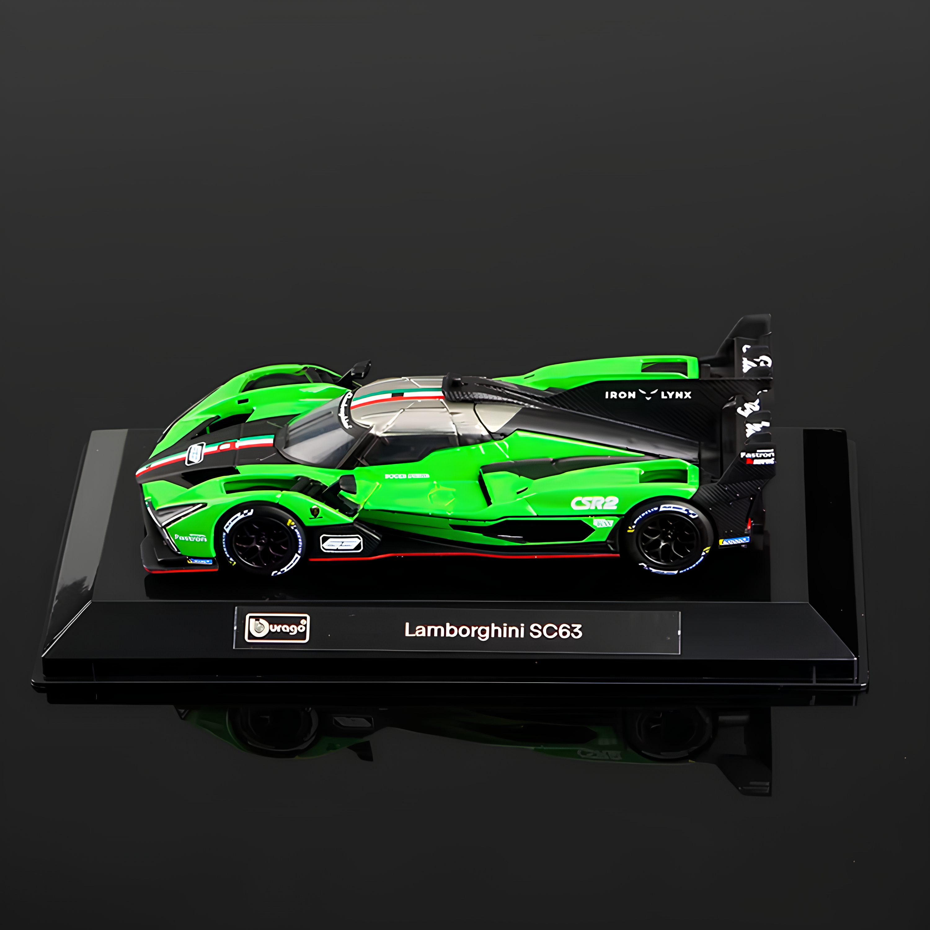 (2024) 24h Le Mans Miniatura Lamborghini SC63 1:43