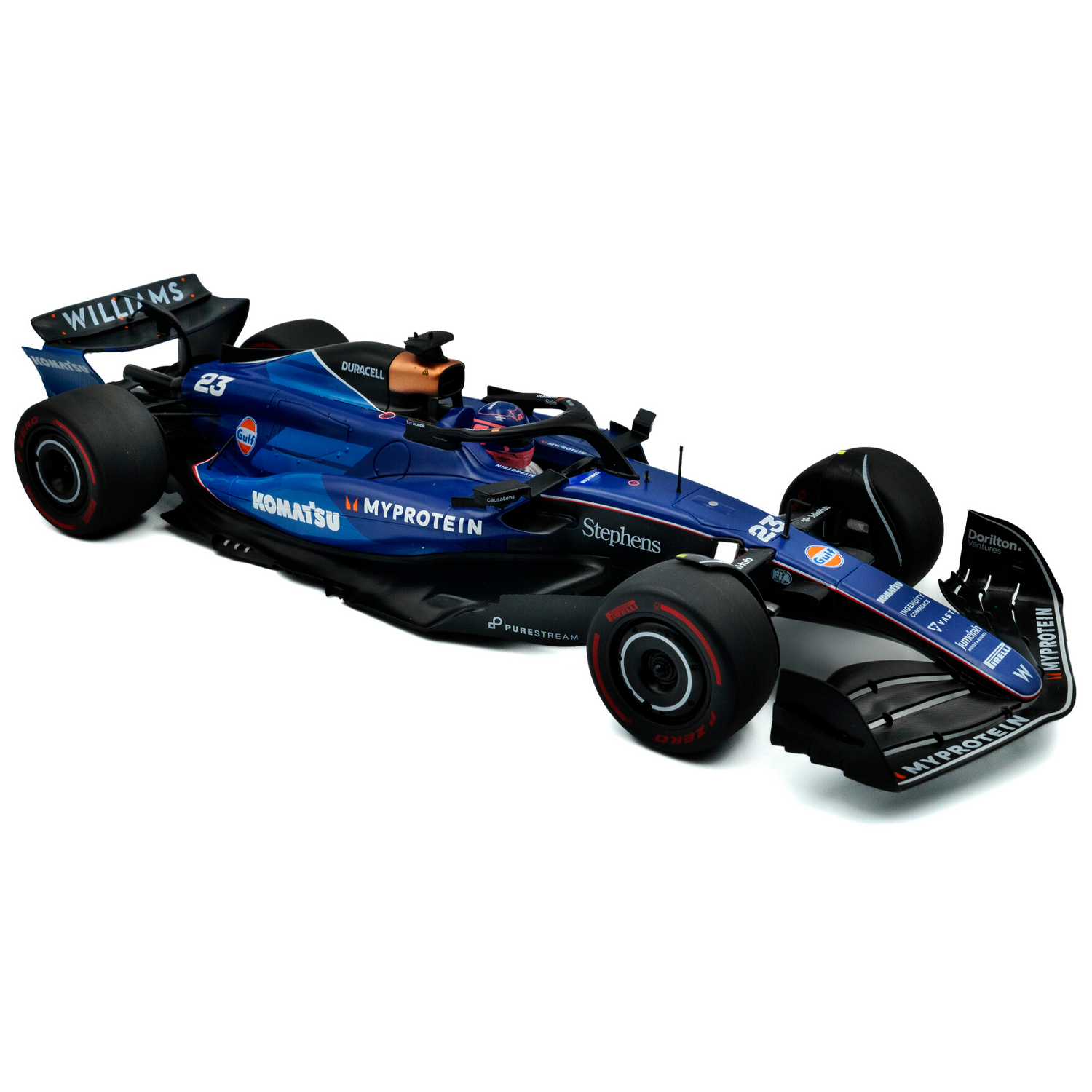(2024) F1 Miniatura Williams FW46 #23 Alex Albon 1:18