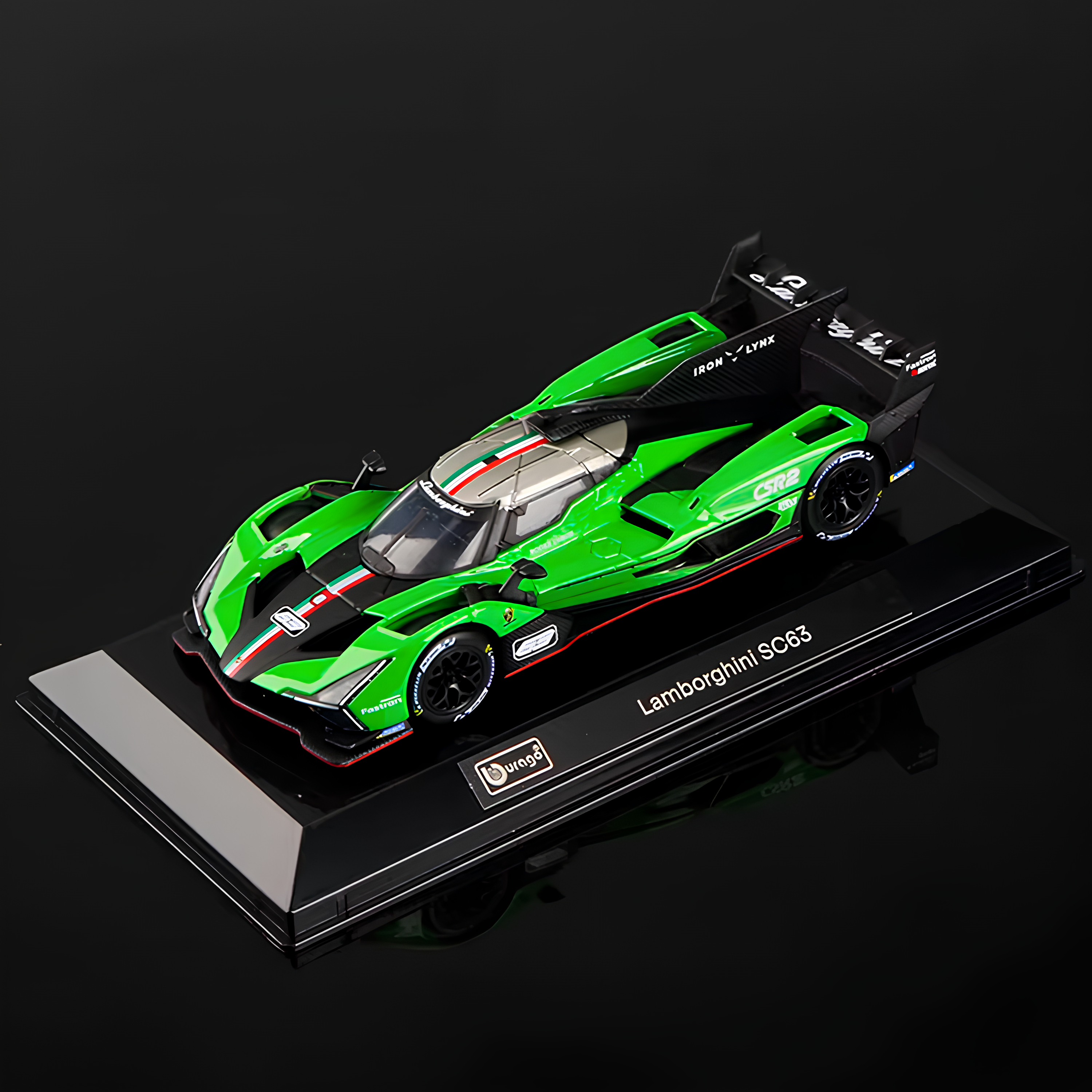 (2024) 24h Le Mans Miniatura Lamborghini SC63 1:43