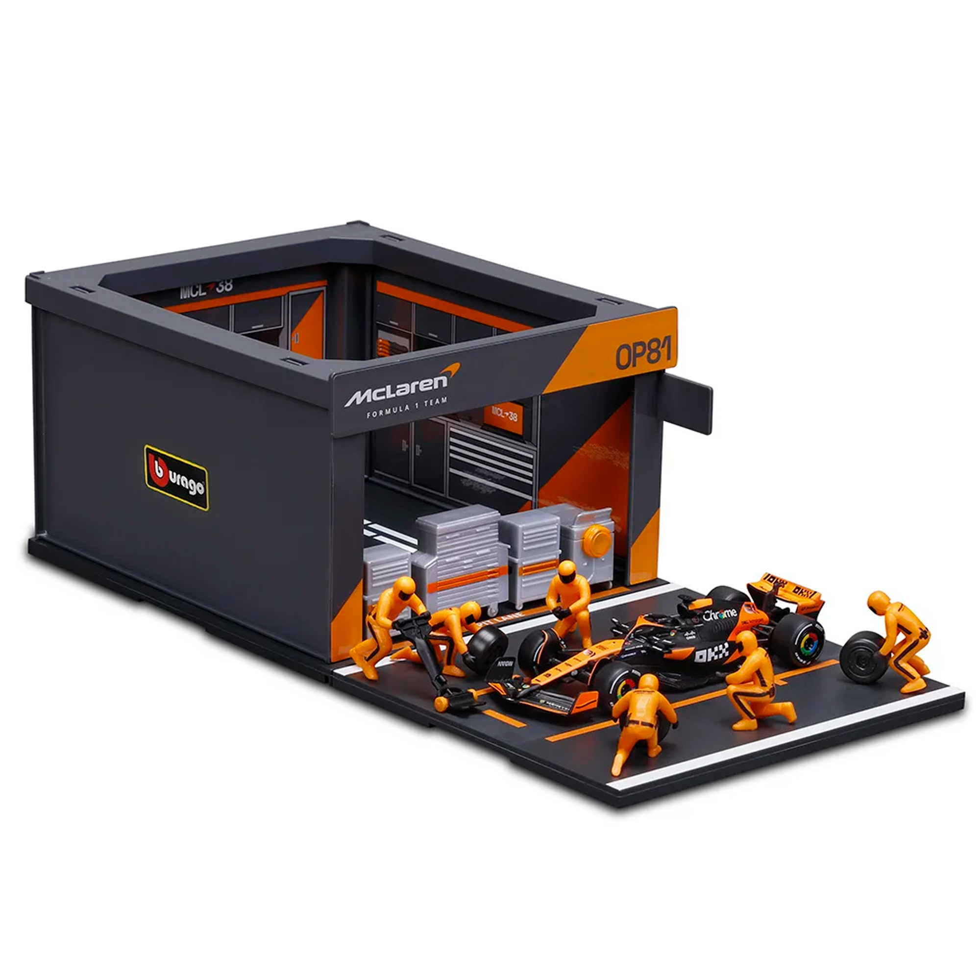 (2024) F1 Miniatura Boxes Pit Pass Escala 1:43