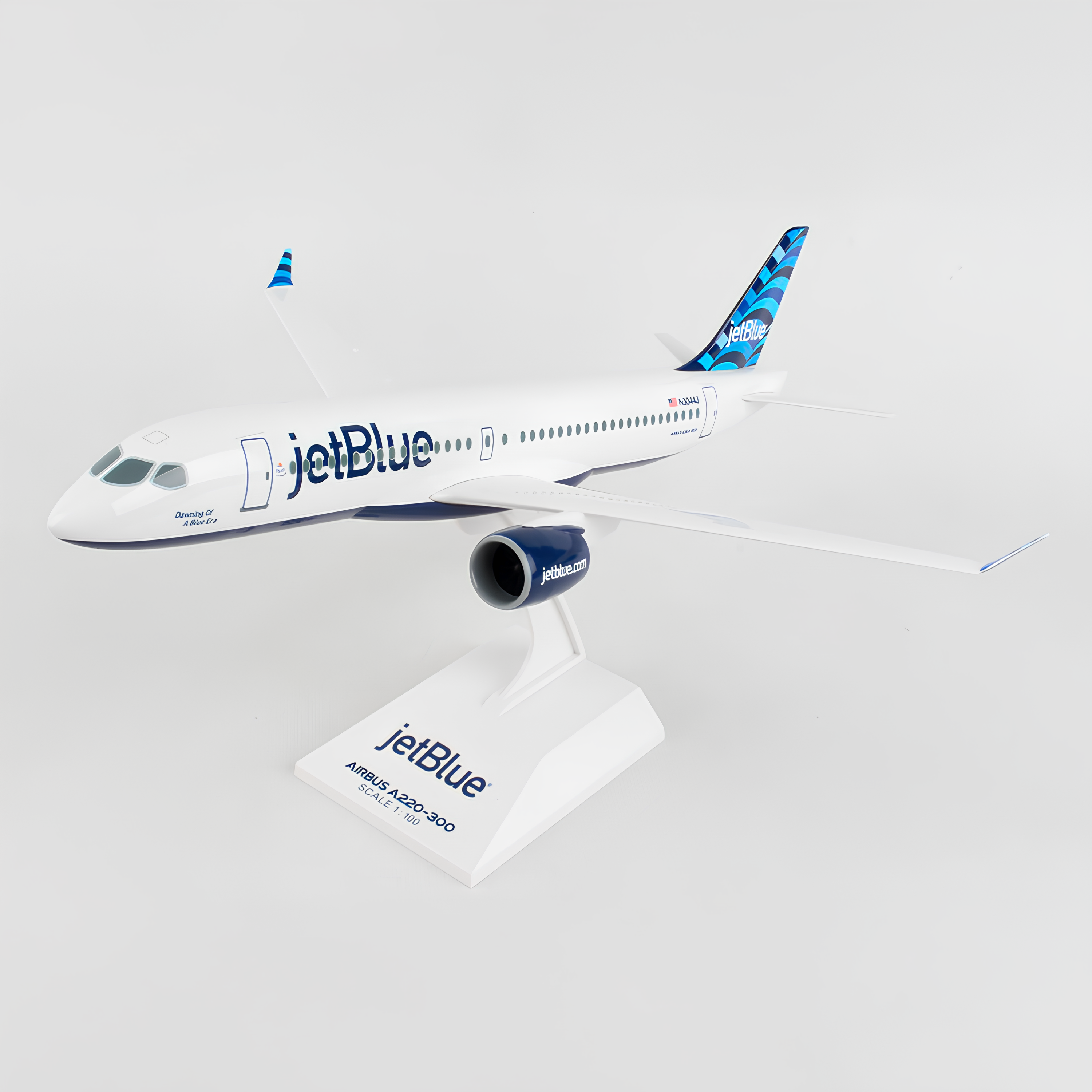 Miniatura Avião JetBlue A220-300 1:100