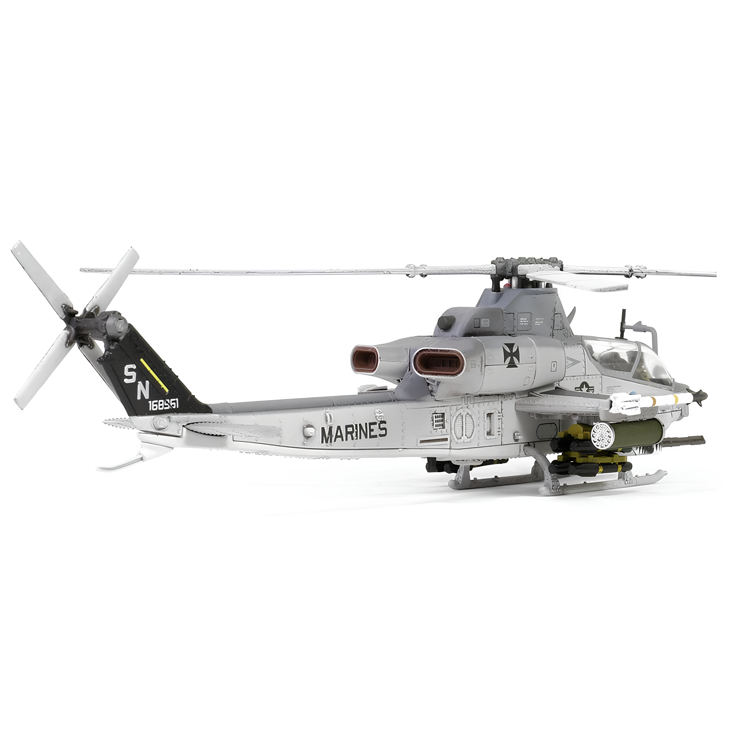 Miniatura Helicóptero de Ataque Bell AH-1Z Viper 1:72