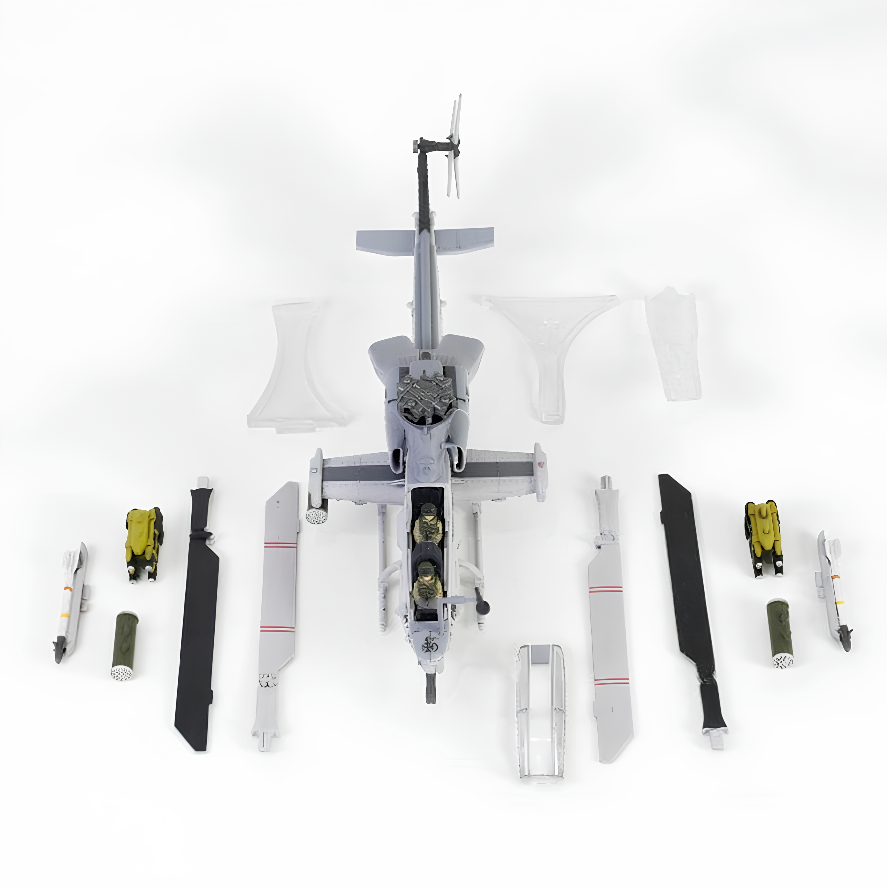 Miniatura Helicóptero de Ataque Bell AH-1Z Viper 1:72