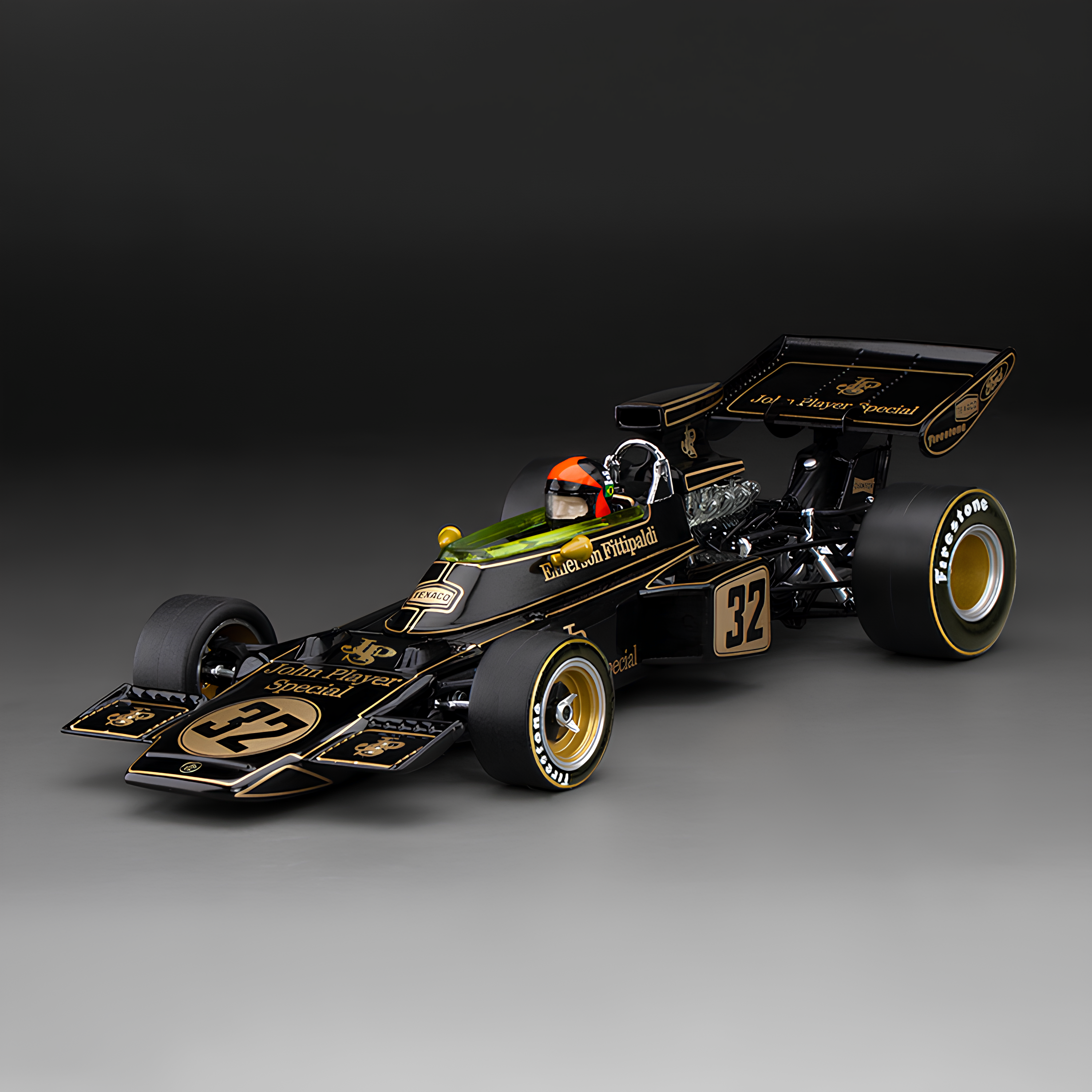 F1 Miniatura Lotus 72D #32 Emerson Fittipaldi 1972 1:18