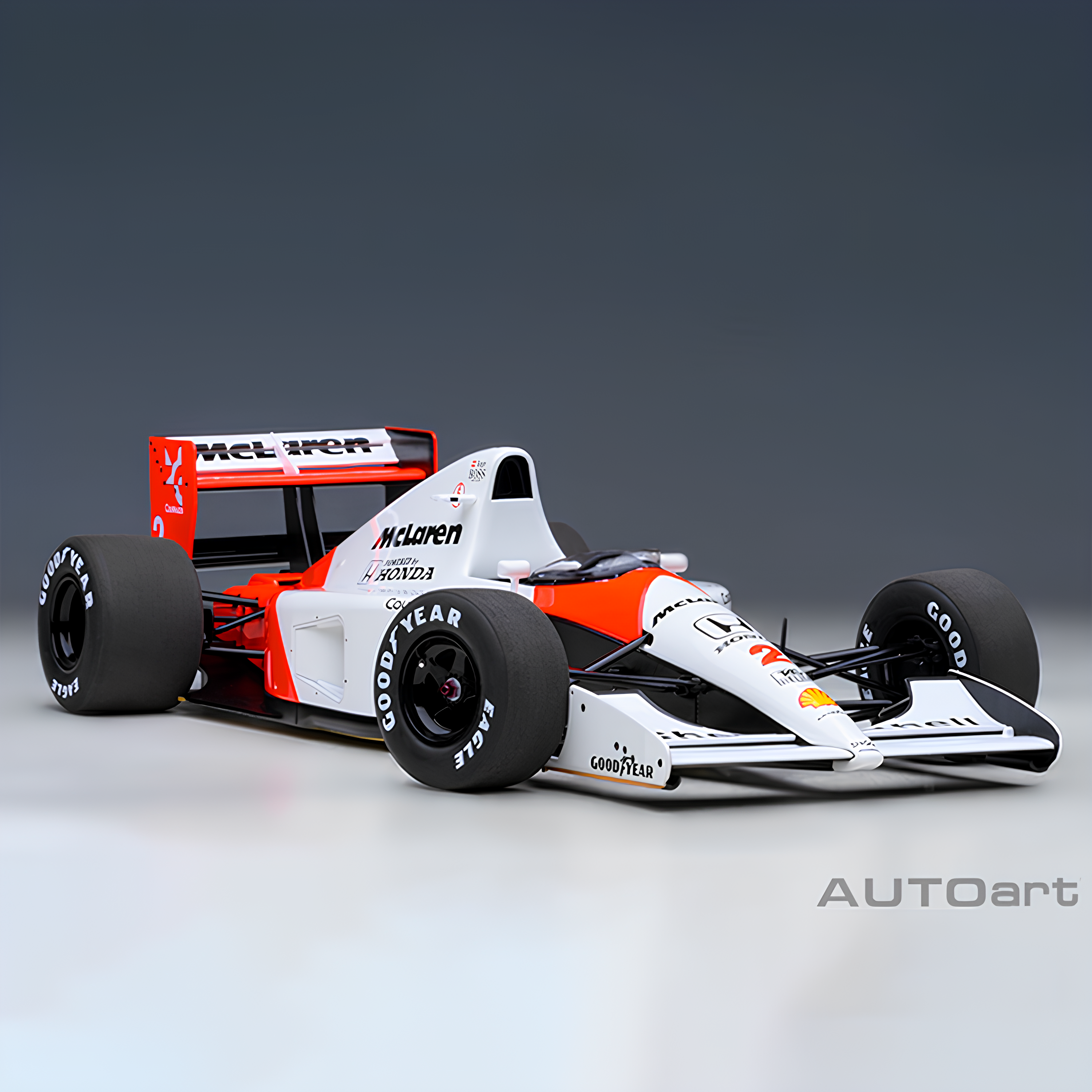 F1 Miniatura McLaren Honda MP4/6 1991 Gerhard Berger 1:18