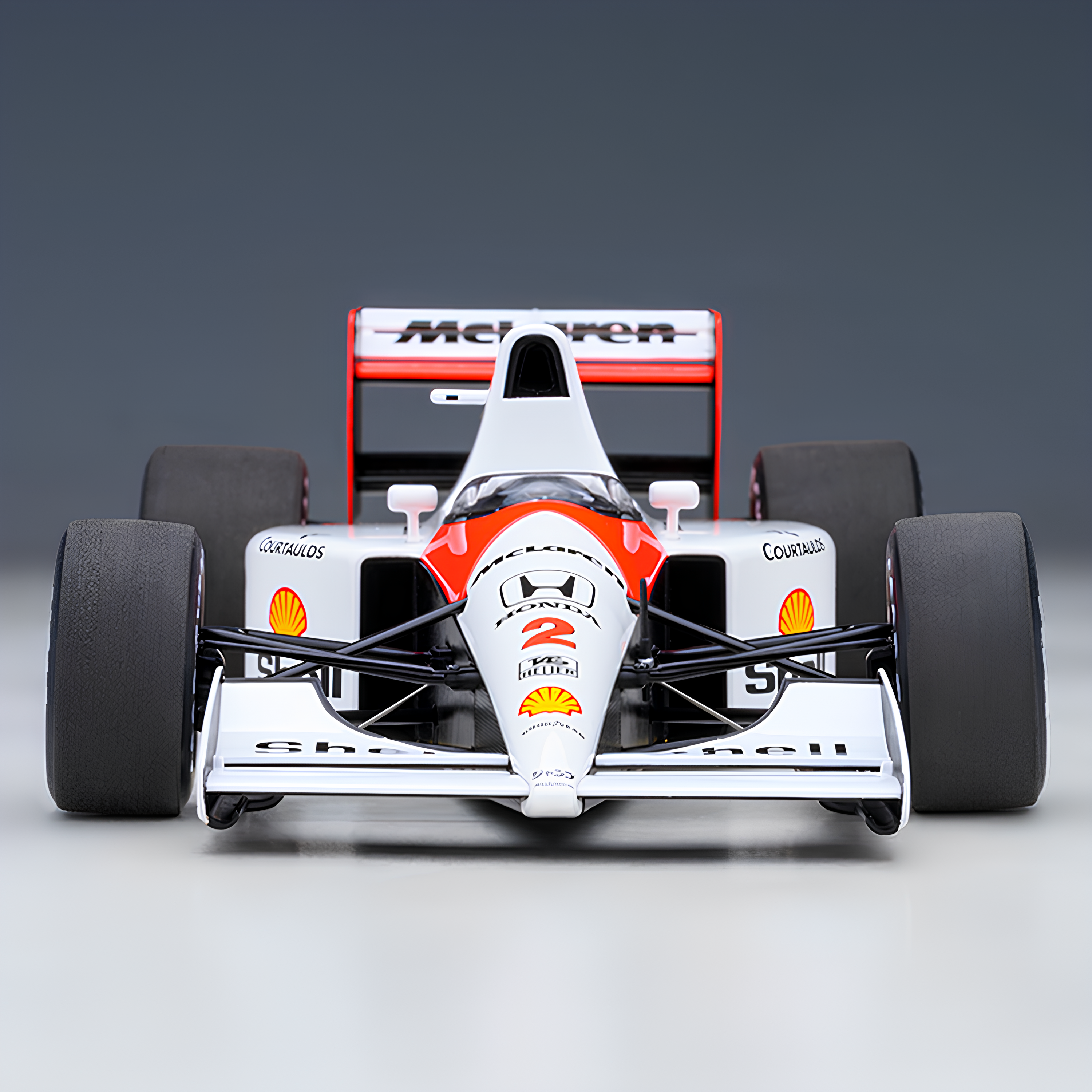 F1 Miniatura McLaren Honda MP4/6 1991 Gerhard Berger 1:18