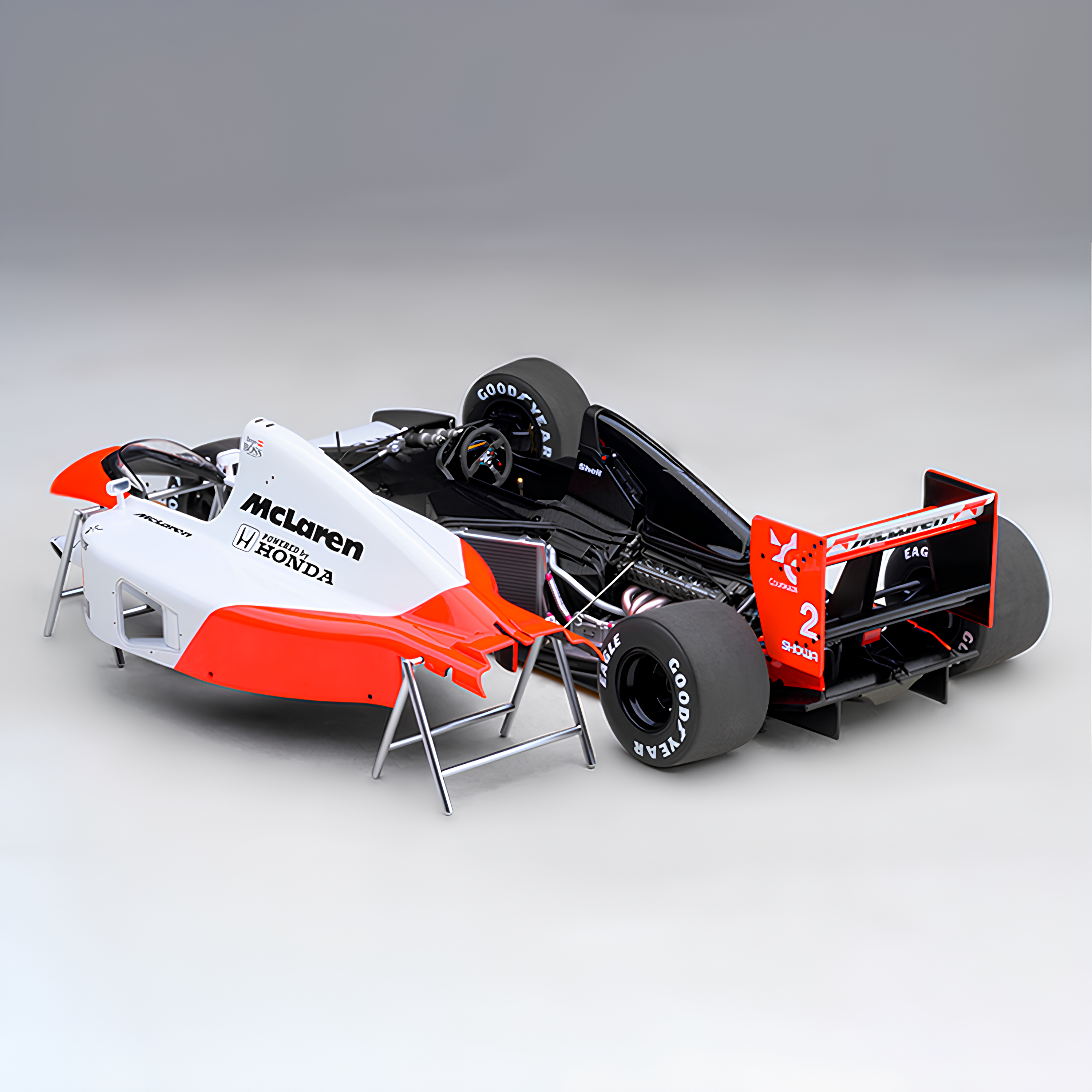 F1 Miniatura McLaren Honda MP4/6 1991 Gerhard Berger 1:18