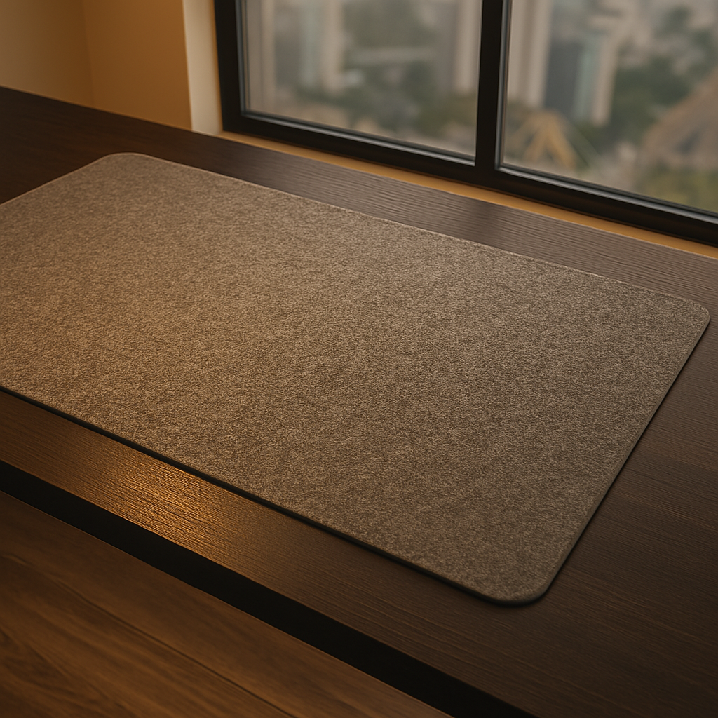 Mouse/DeskPad Soft em Lã em Alta Qualidade Tapete de Mesa