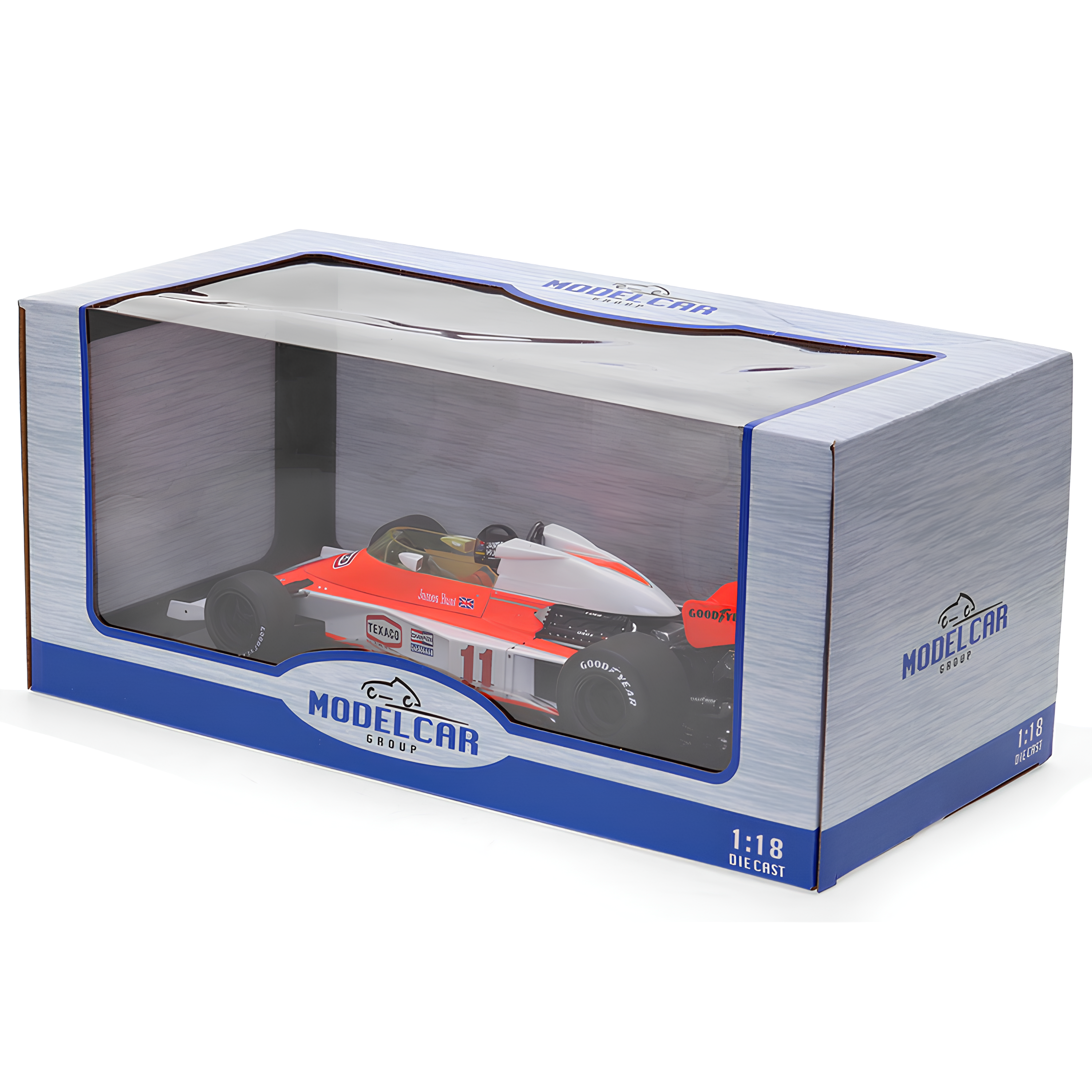 F1 Miniatura McLaren M23 Marlboro Team James Hunt Campeão do Mundo 1976 1:18