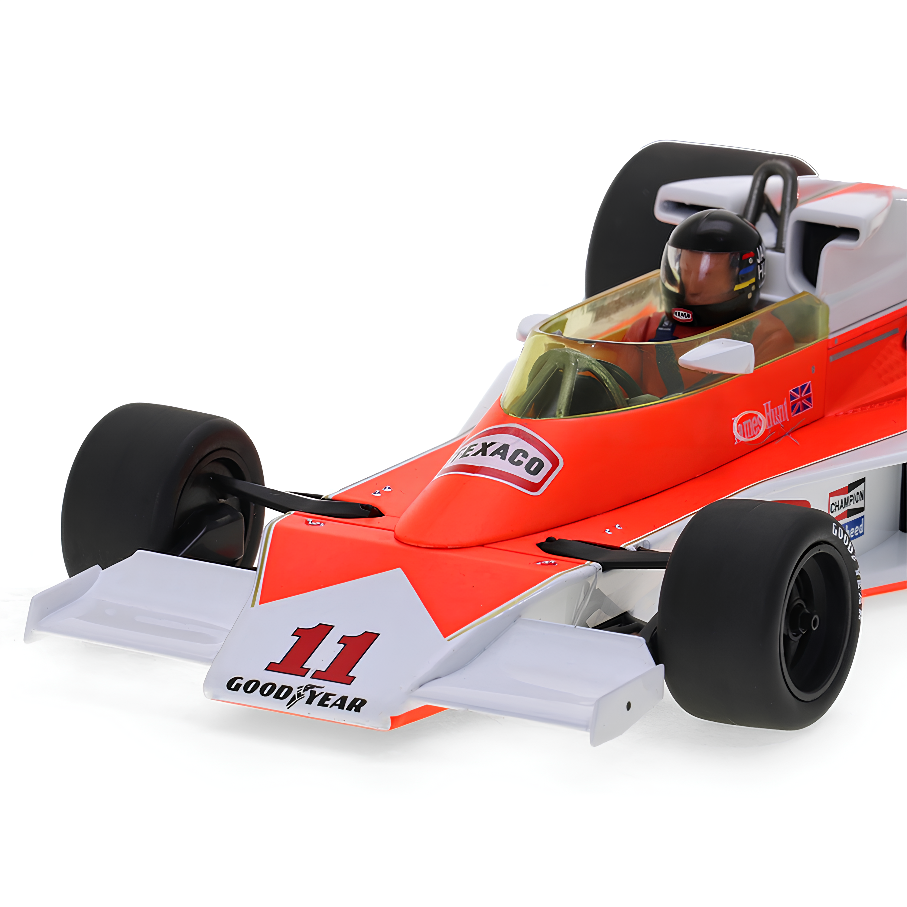 F1 Miniatura McLaren M23 Marlboro Team James Hunt Campeão do Mundo 1976 1:18