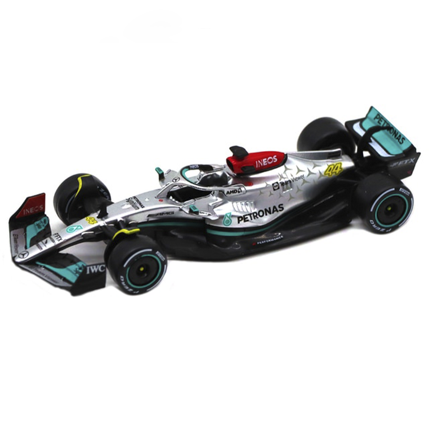 Formula 1 Miniatura 2022 F1 Mercedes-AMG W13 Lewis Hamilton 44