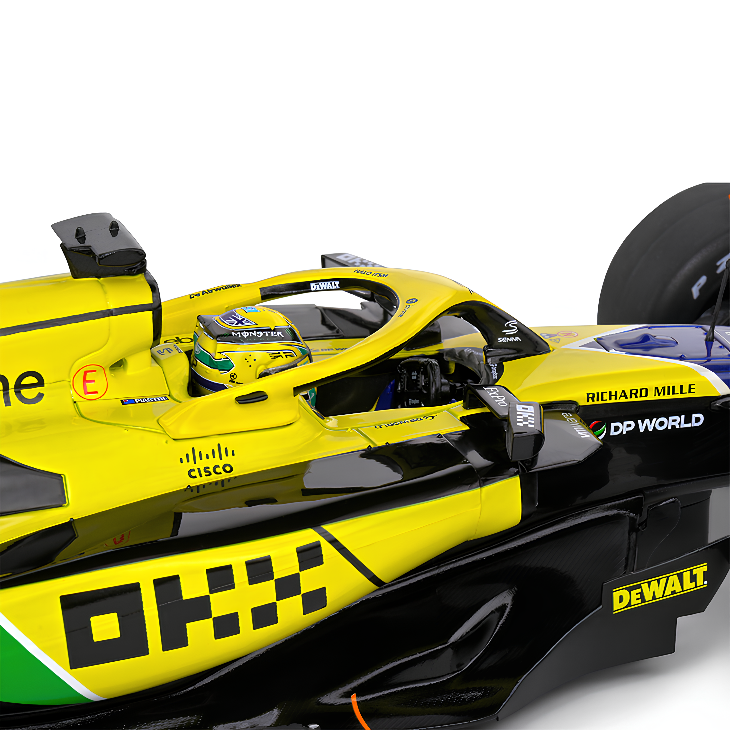 LANÇAMENTO (2024) F1 Miniatura McLaren MCL38 Senna Mônaco 1:18