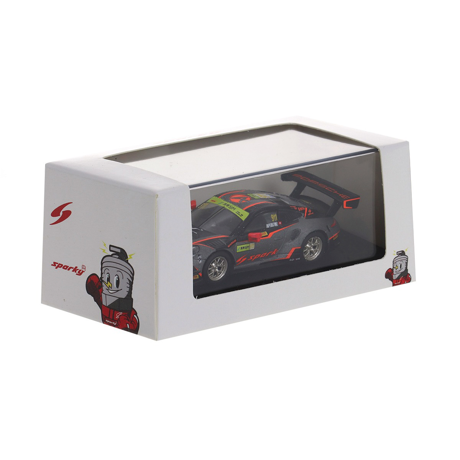 (2019) GT World Cup Miniatura Porsche 911 GT3 R Absolute Racing 1:64