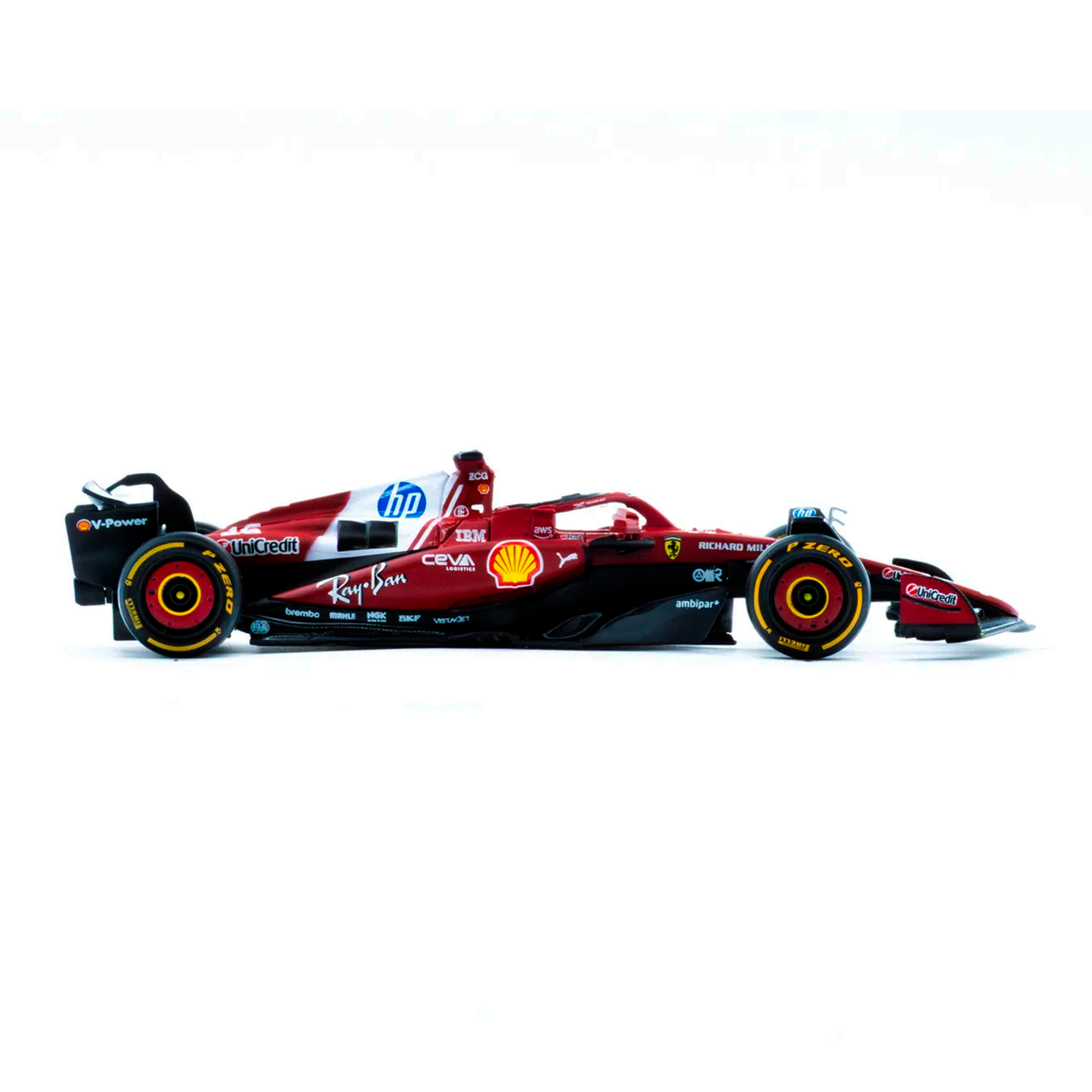 PRÉ-VENDA (2025) F1 Miniatura Scuderia Ferrari SF-25 #44 Lewis Hamilton 1:43