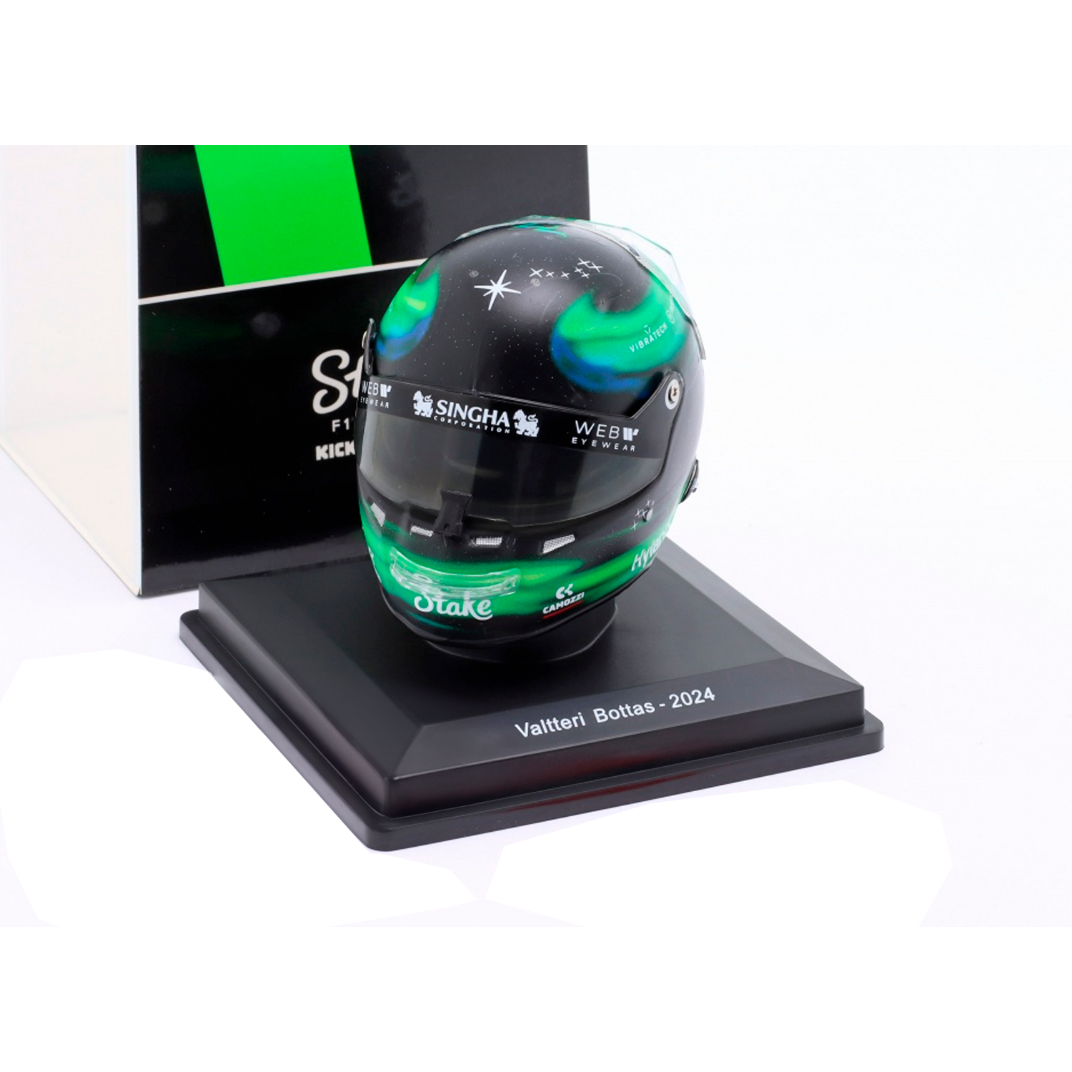 (2024) F1 Miniatura Capacete Valtteri Bottas 1:5