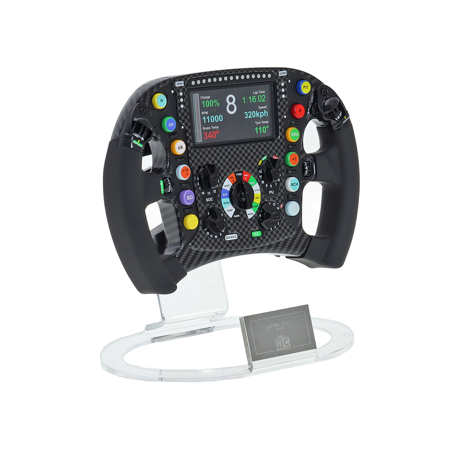 Volante Fórmula 1 Alpine A523 2023 1:2