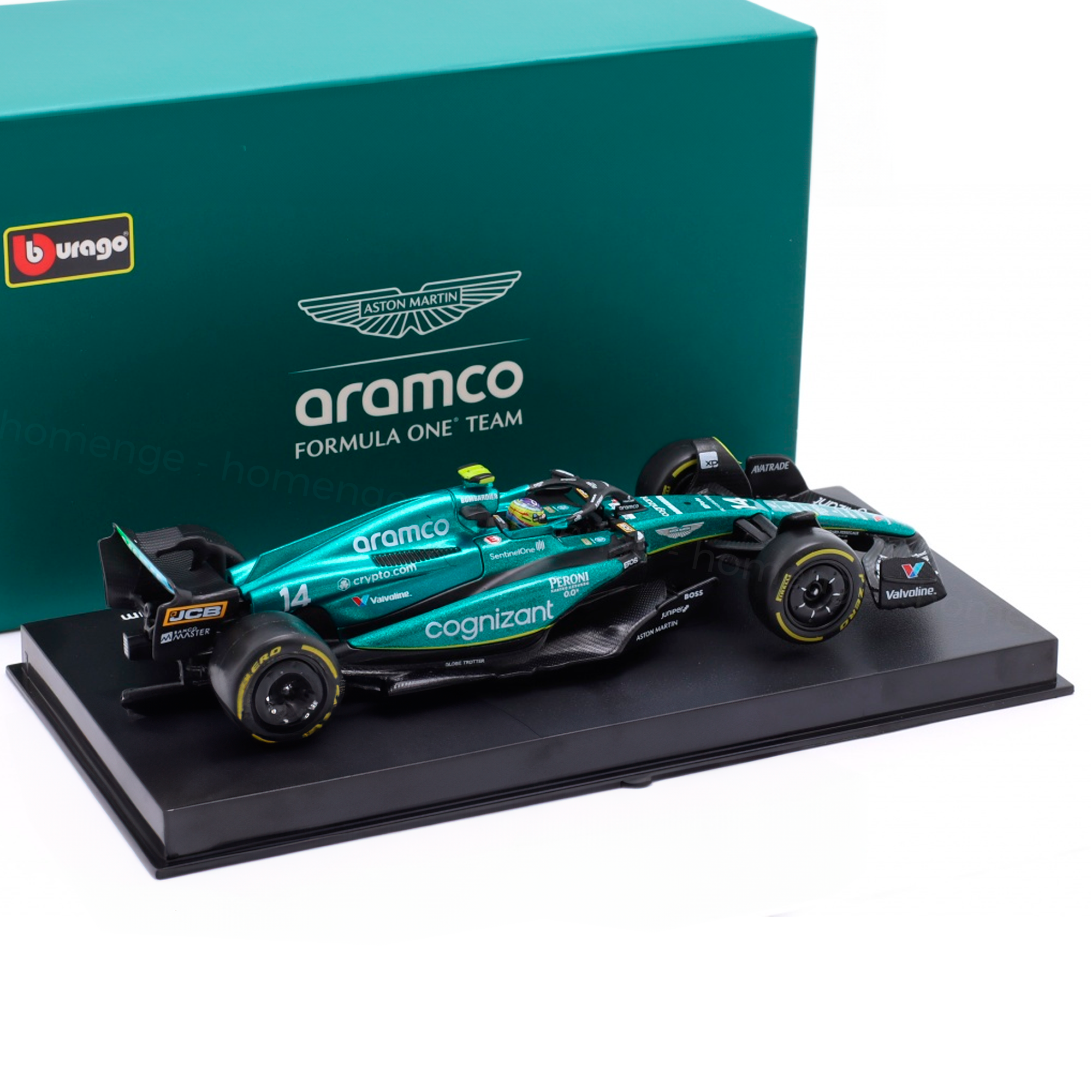 (2023) F1 Miniatura Aston Martin A. AMR23 #14 Fernando Alonso 1:43