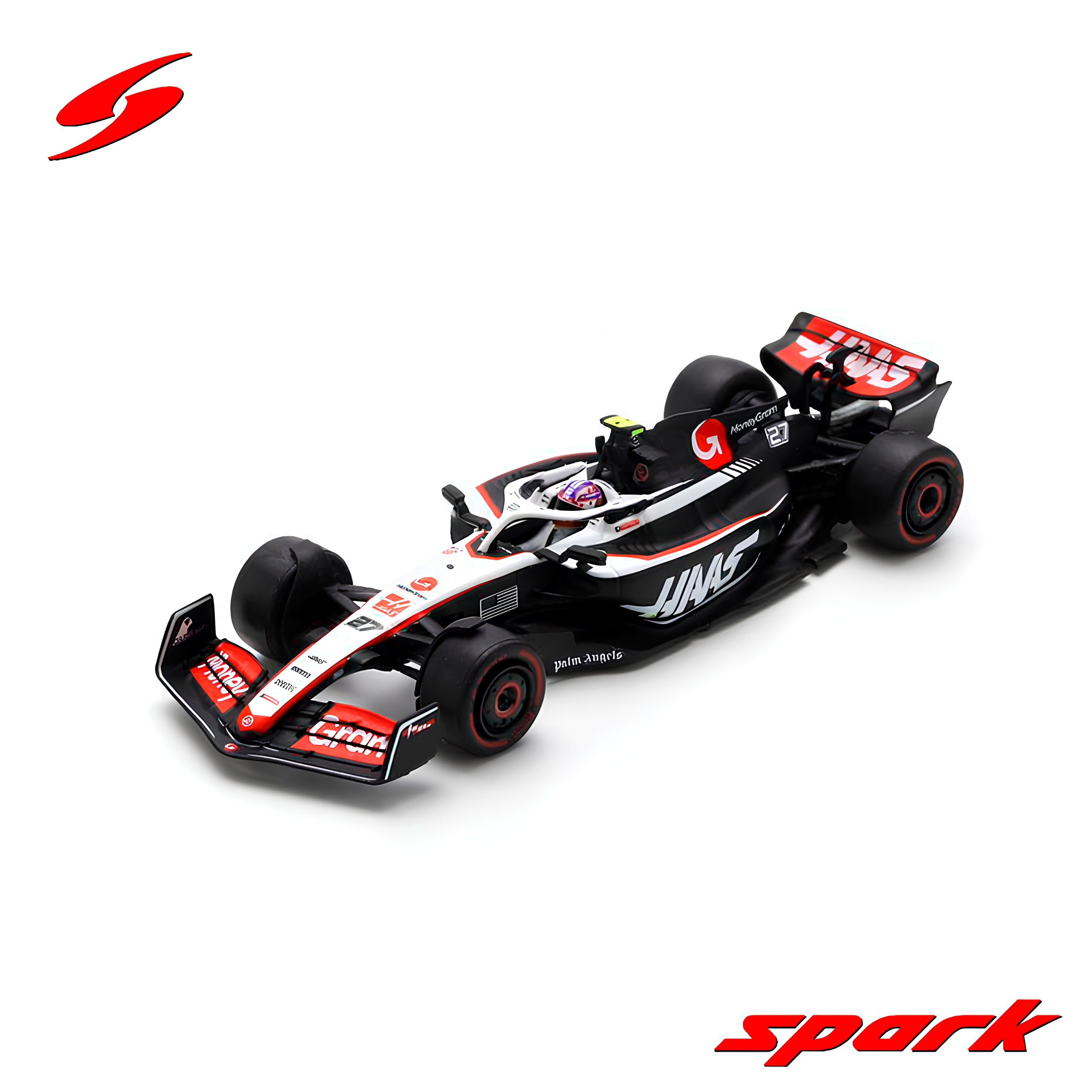 (2023) F1 Miniatura Haas F1 Team VF-23 1:64 Spark