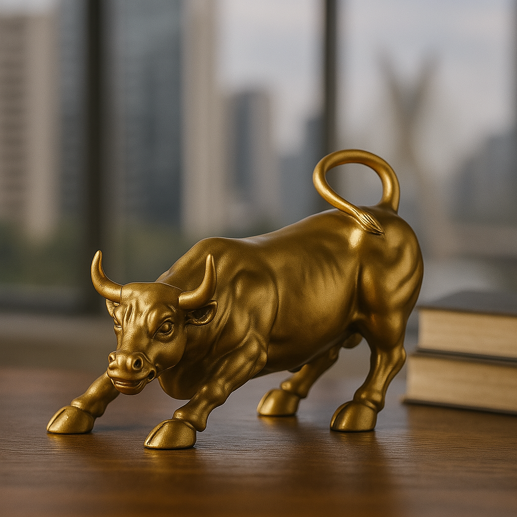 Escultura Touro de Wall Street