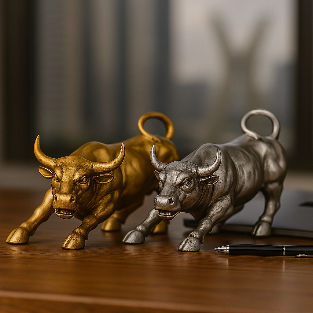 Escultura Touro de Wall Street