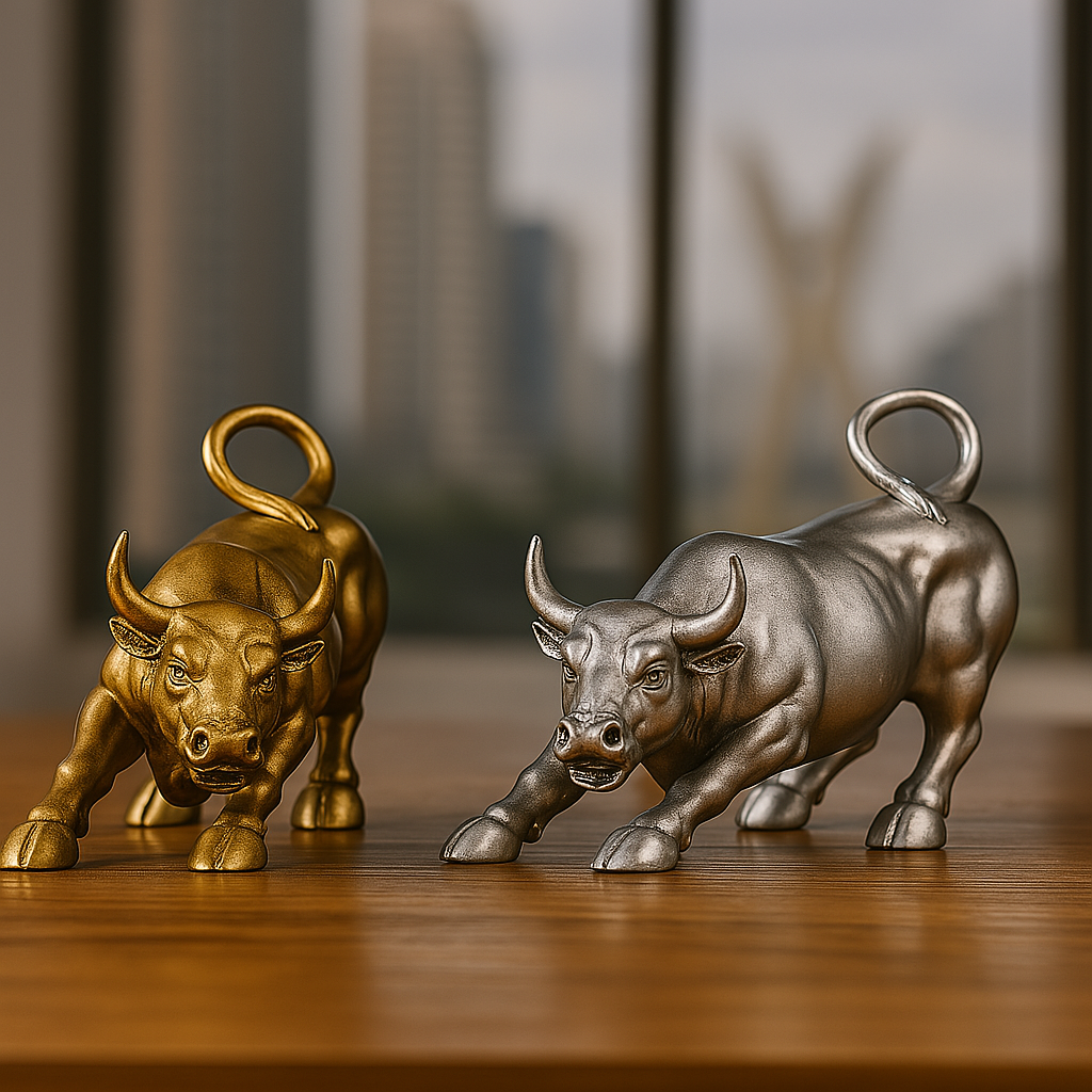 Escultura Touro de Wall Street