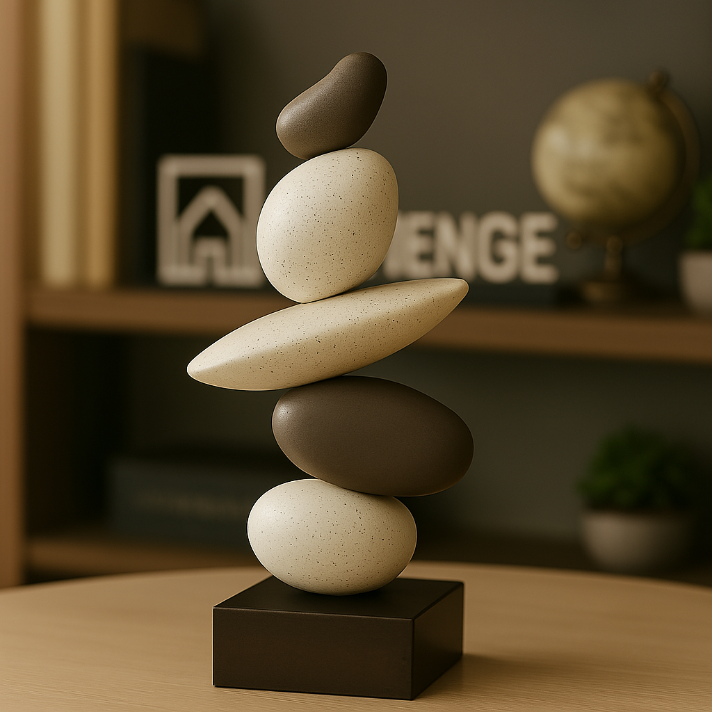 Escultura Morderna Moledro em Resina