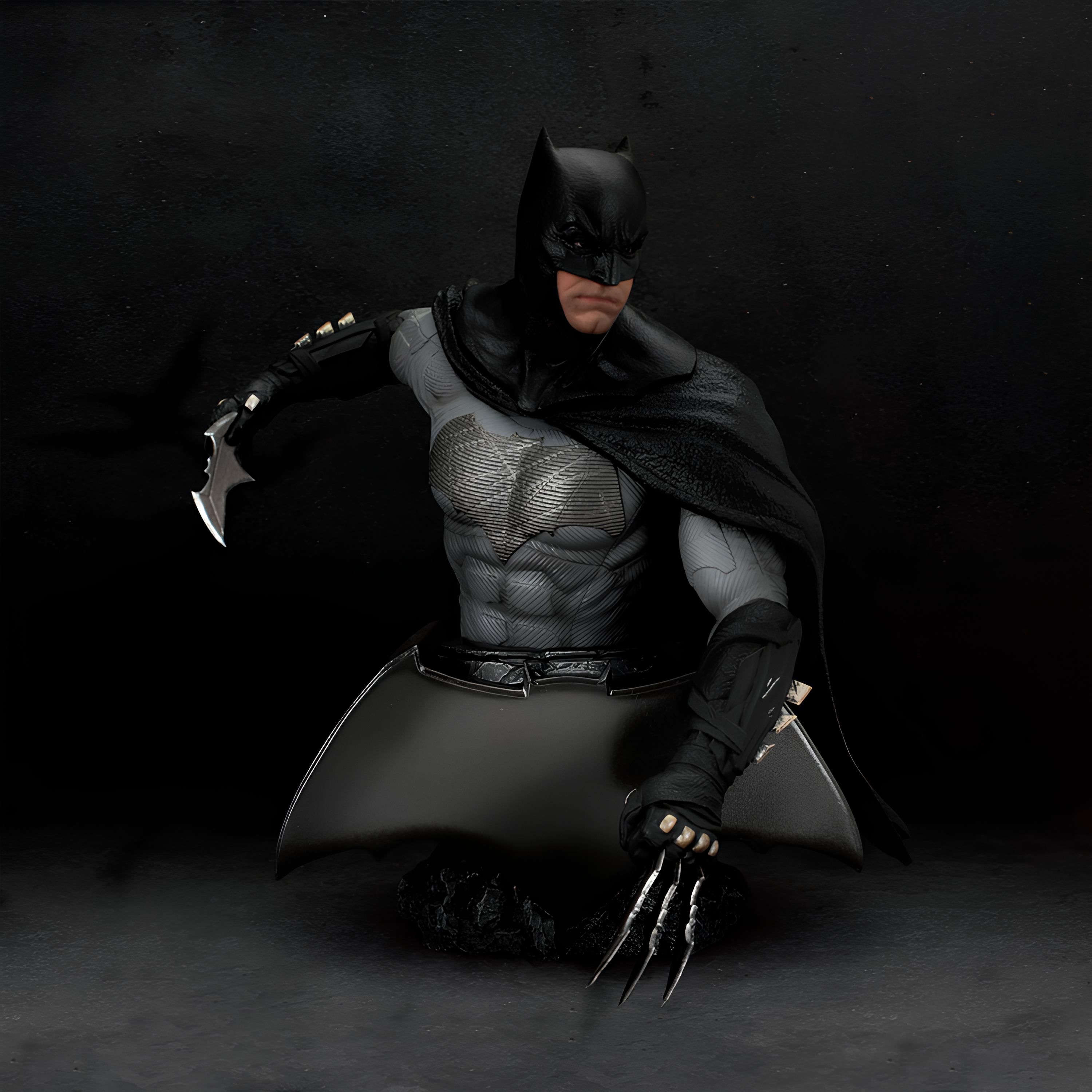 Busto Decorativo Liga da Justiça Batman