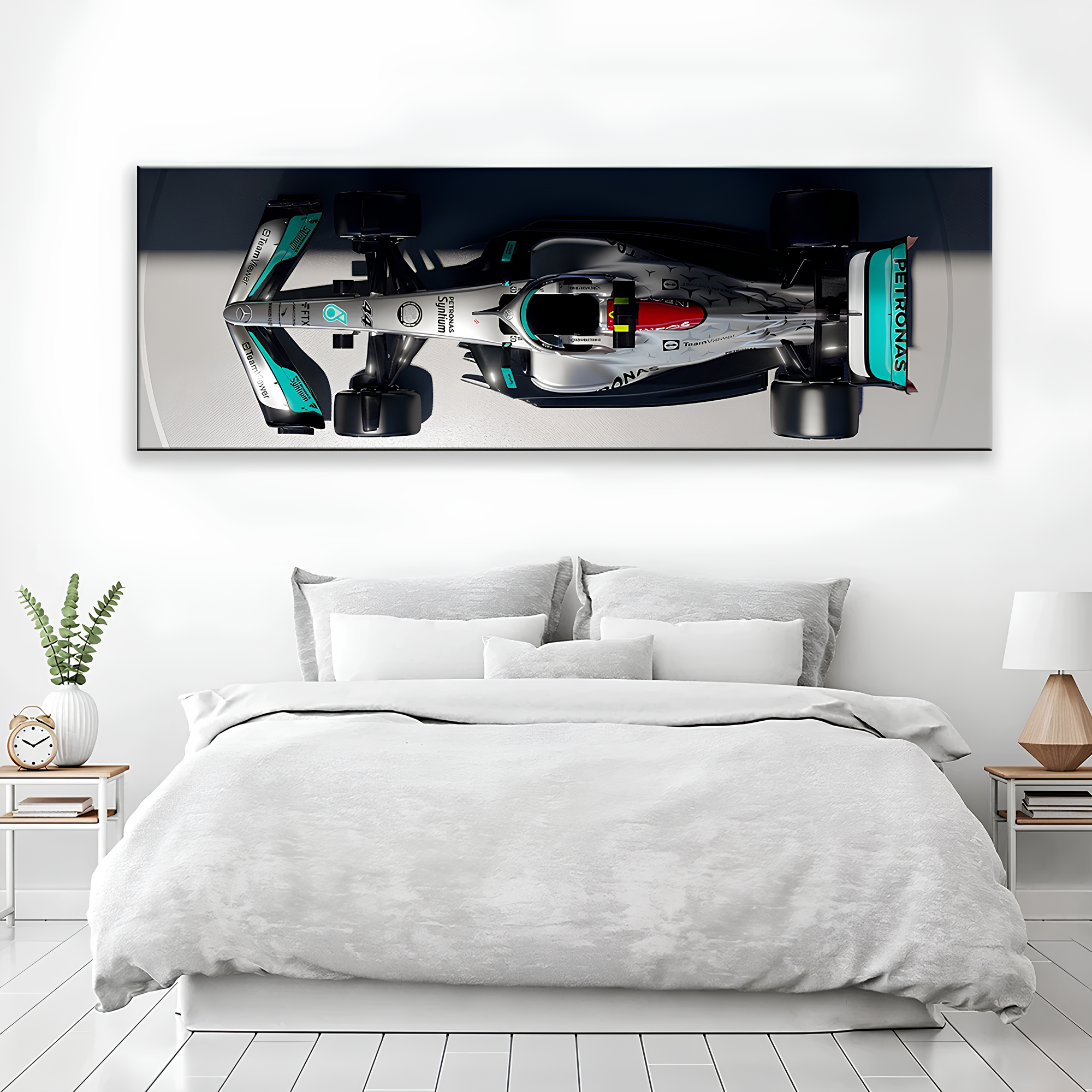 Pôster / Quadros Decorativos Fórmula 1  Mercedes-AMG