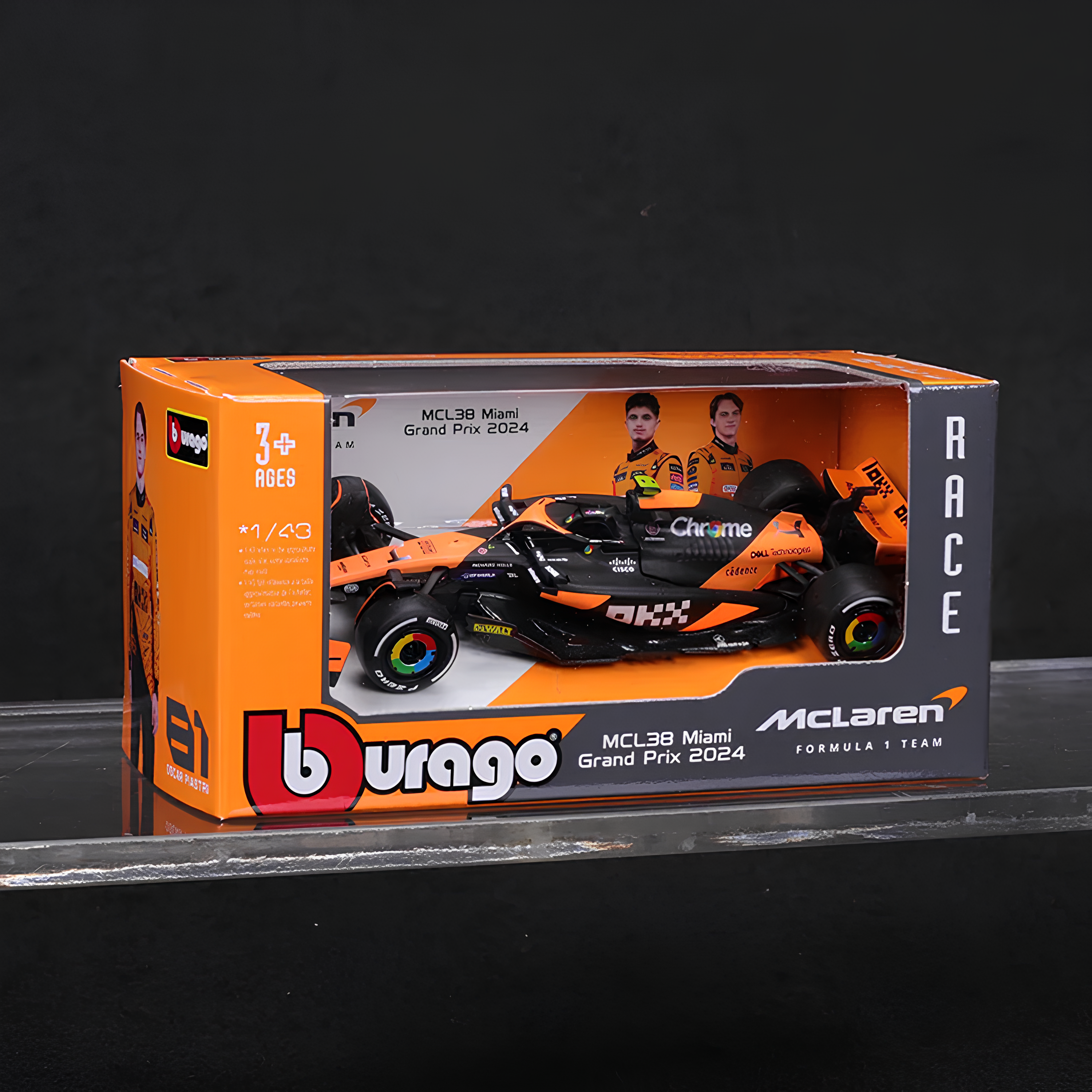 (2024) F1 Miniatura McLaren MCL38 1:43